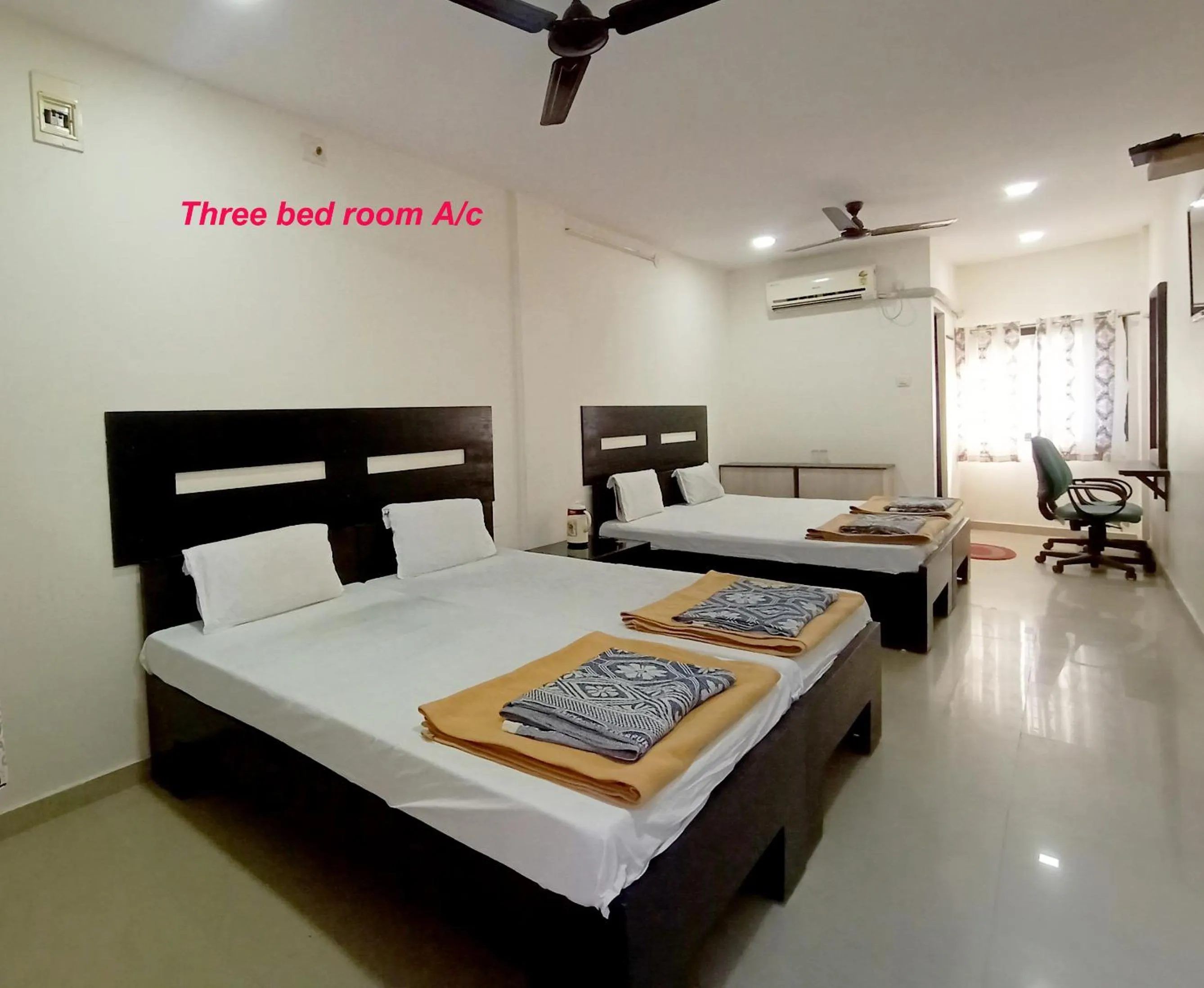 Bedroom, Bed in VRP Guest House