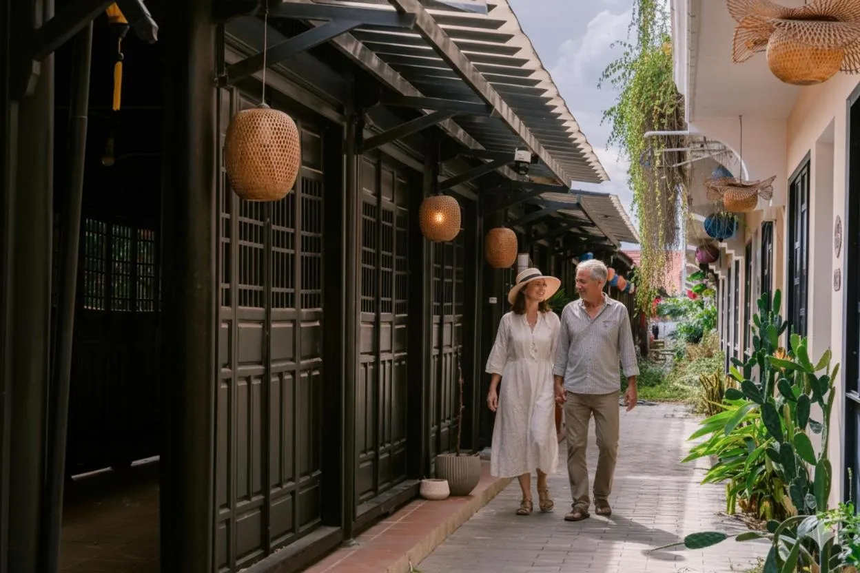 Balcony/Terrace in Du Yen Hoi An Villa