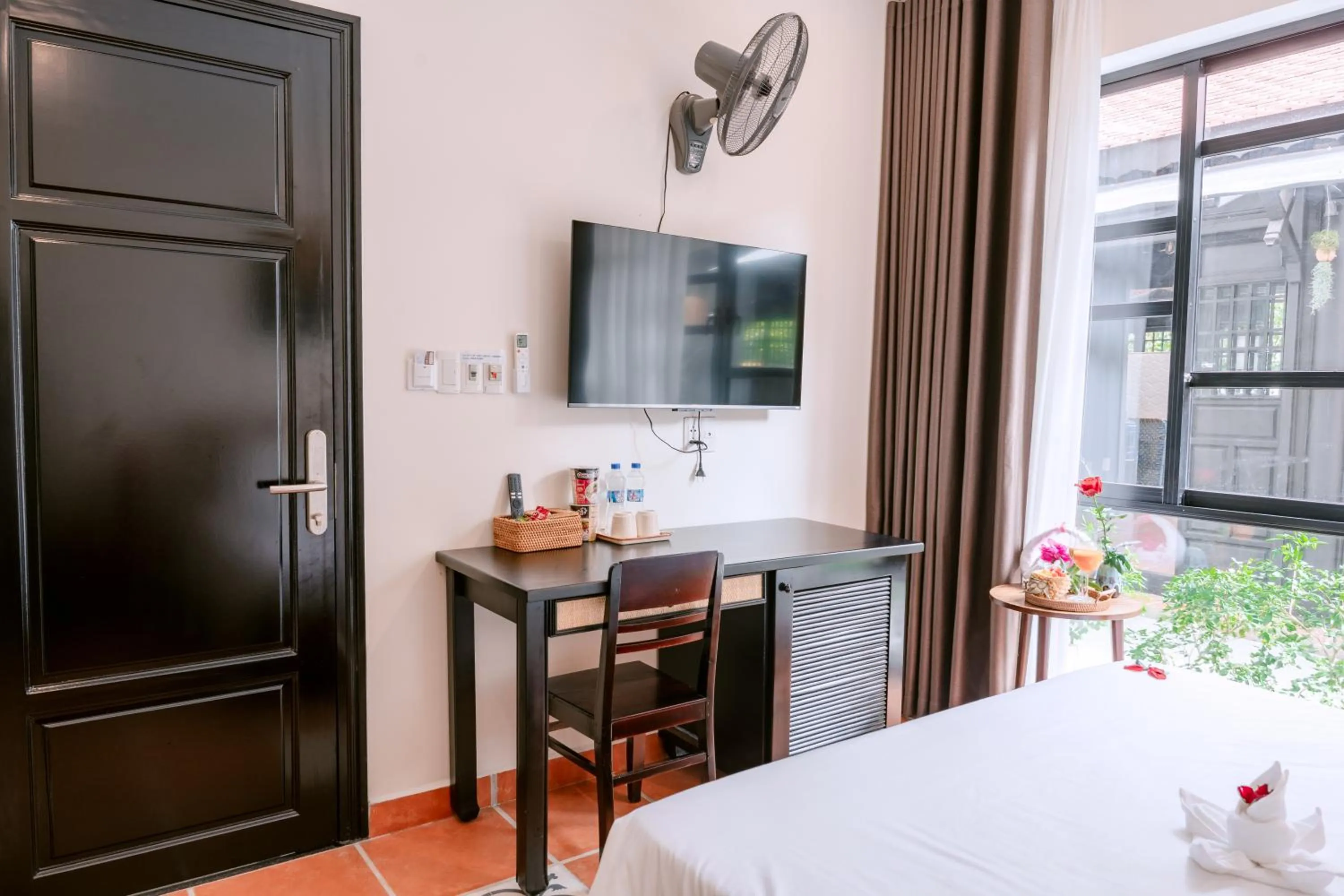 Bed in Du Yen Hoi An Villa