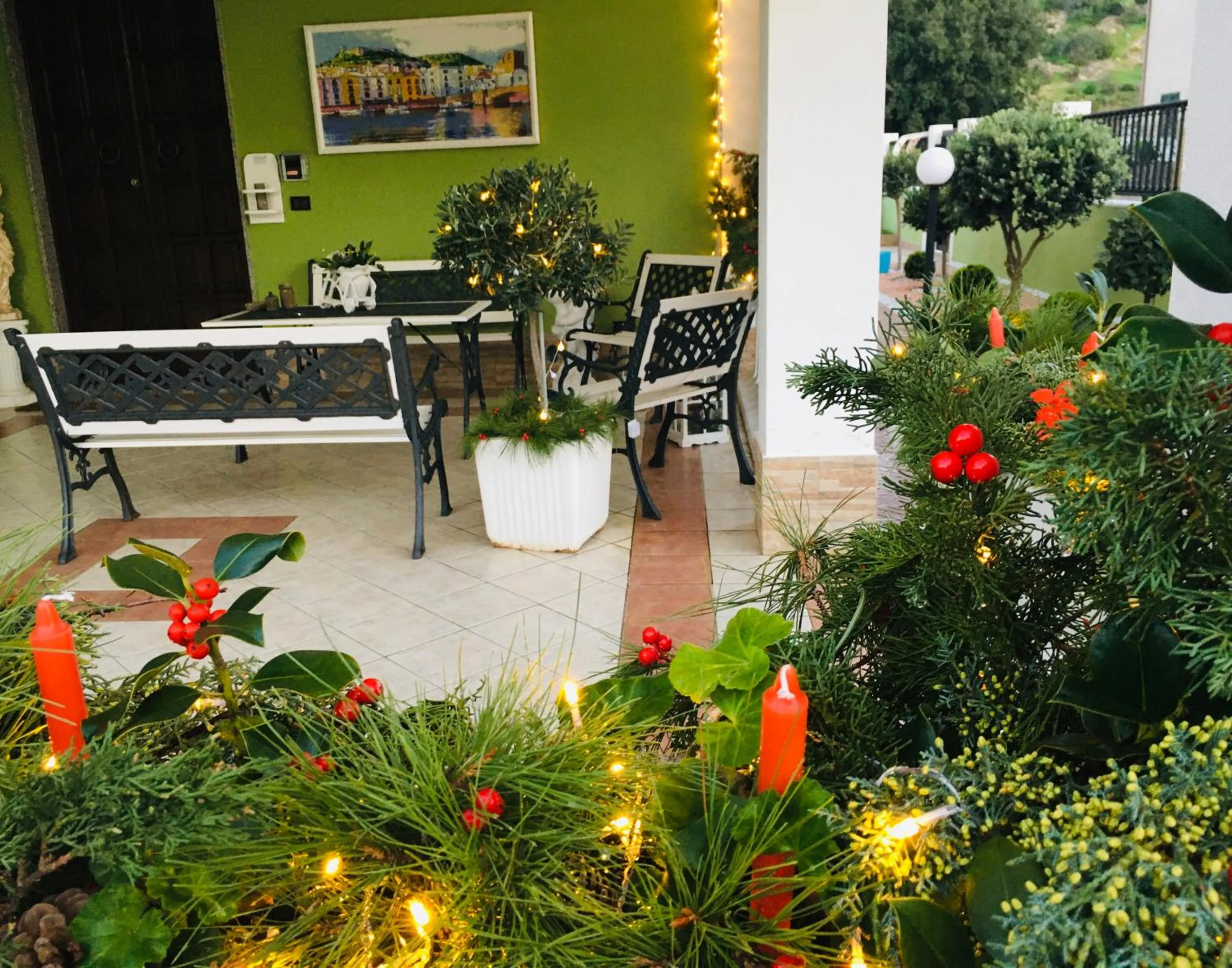 Garden in La Dea Hestia