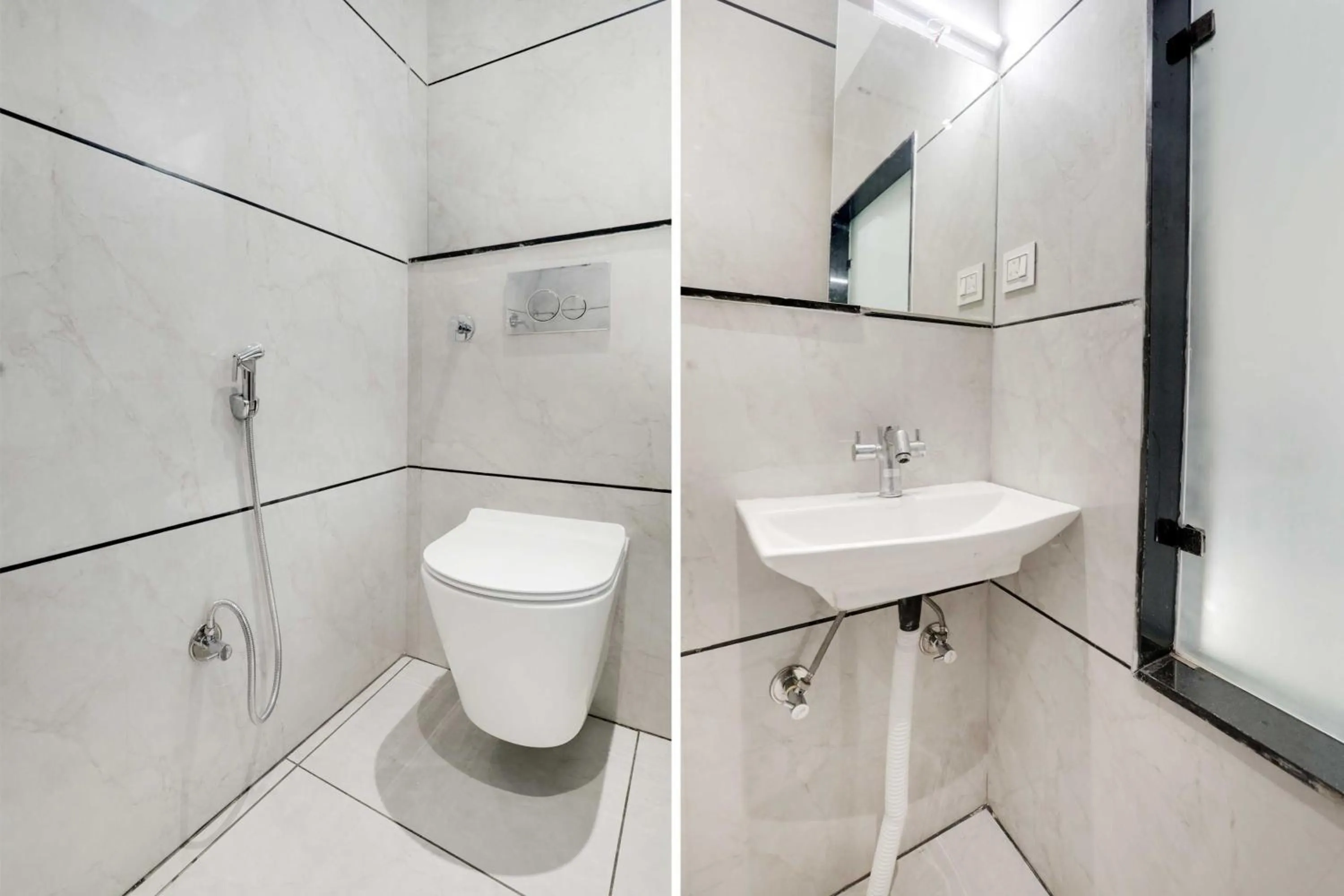 Bathroom in Hotel O Bhopal DB City Mall