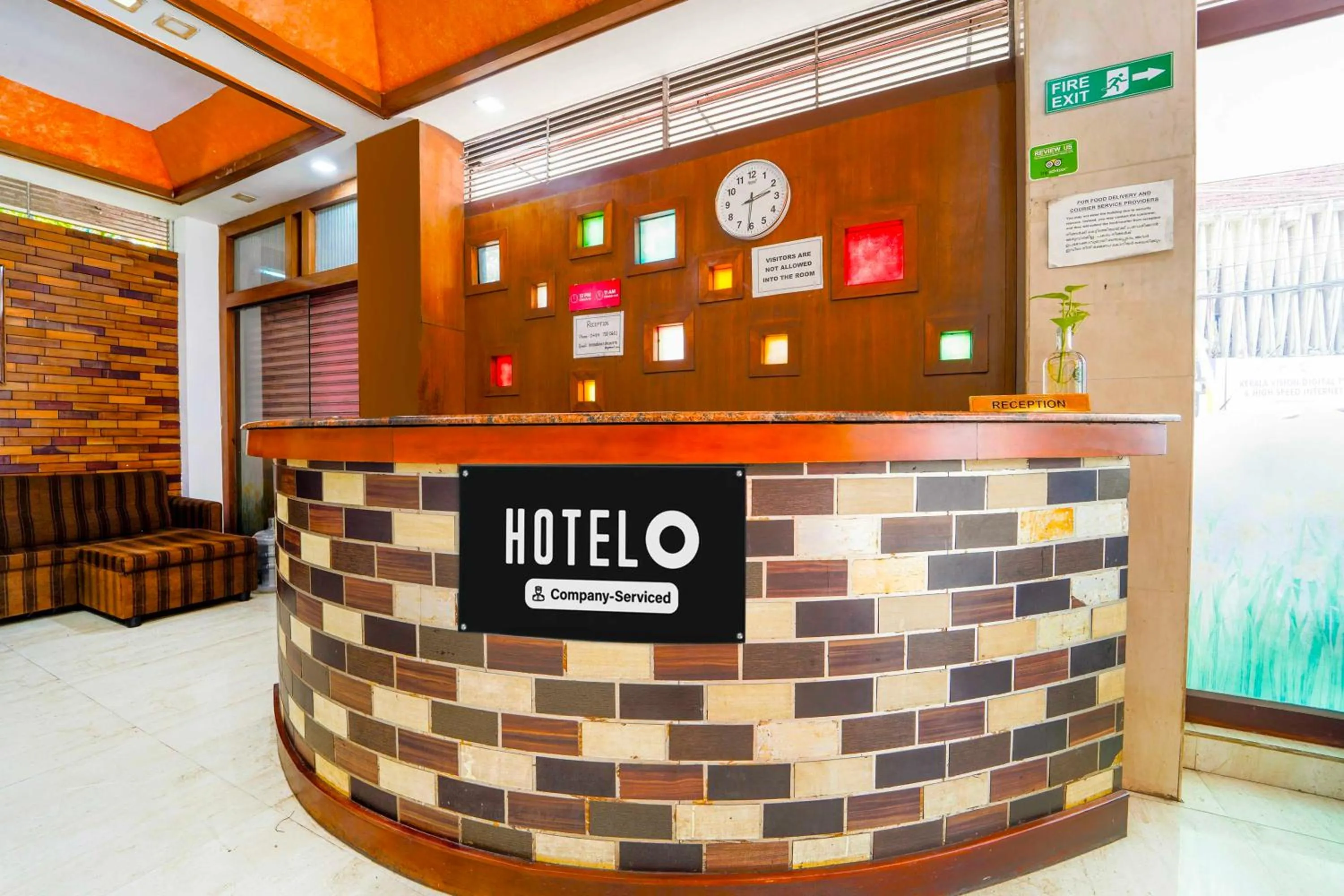 Lobby or reception in Hotel O Kaloor Metro Station