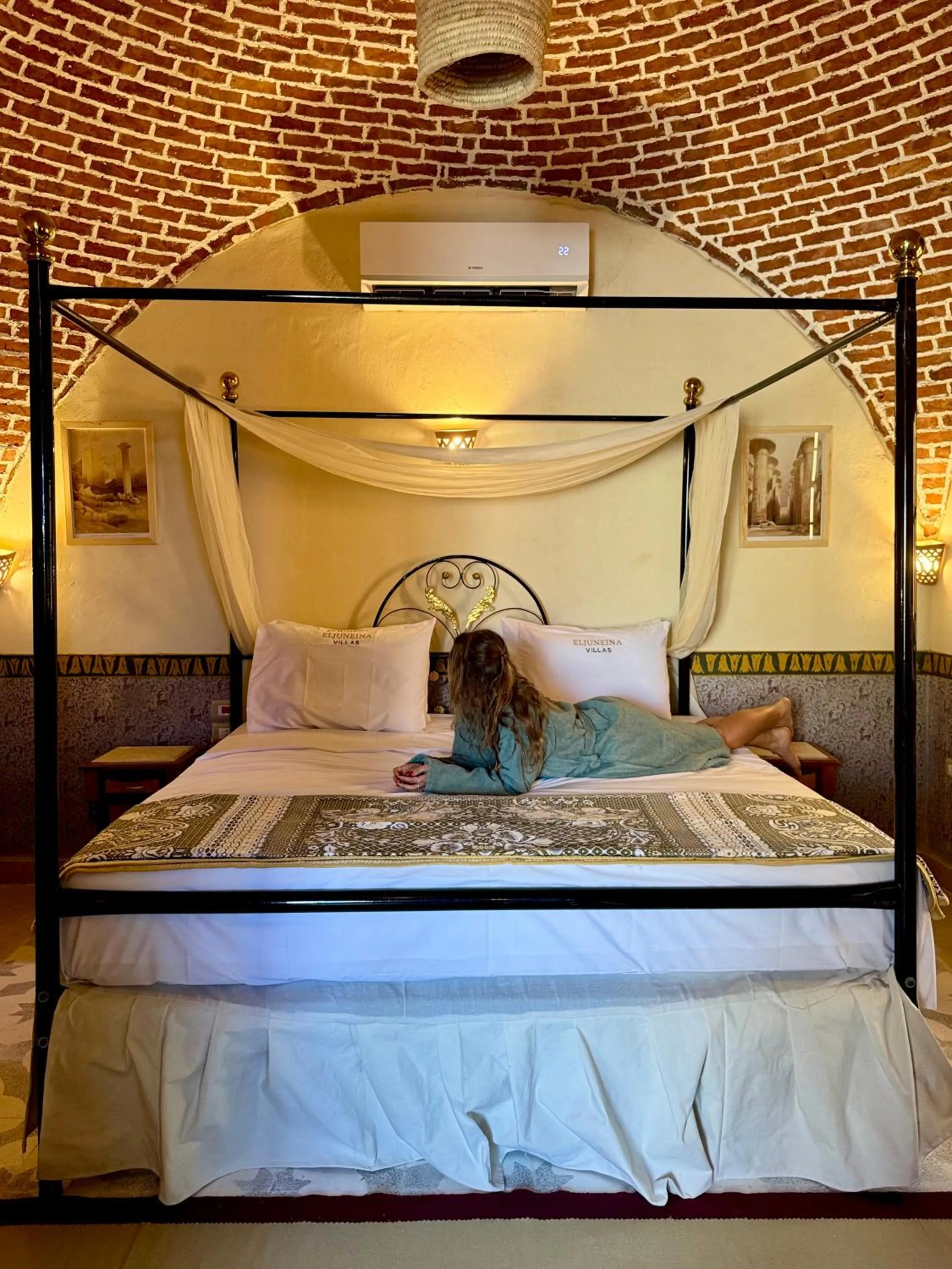 Bedroom, Bed in El Juneina Villas