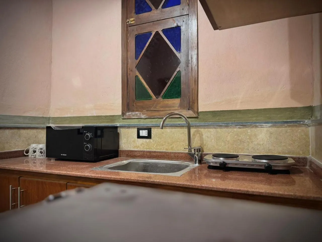 Kitchen or kitchenette in El Juneina Villas