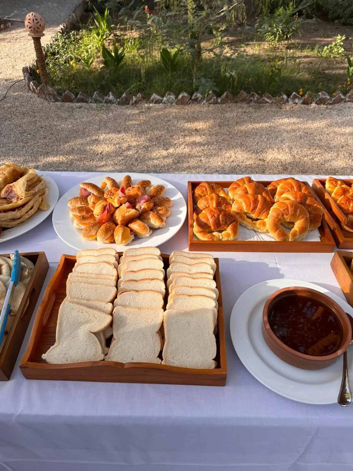 Breakfast in El Juneina Villas
