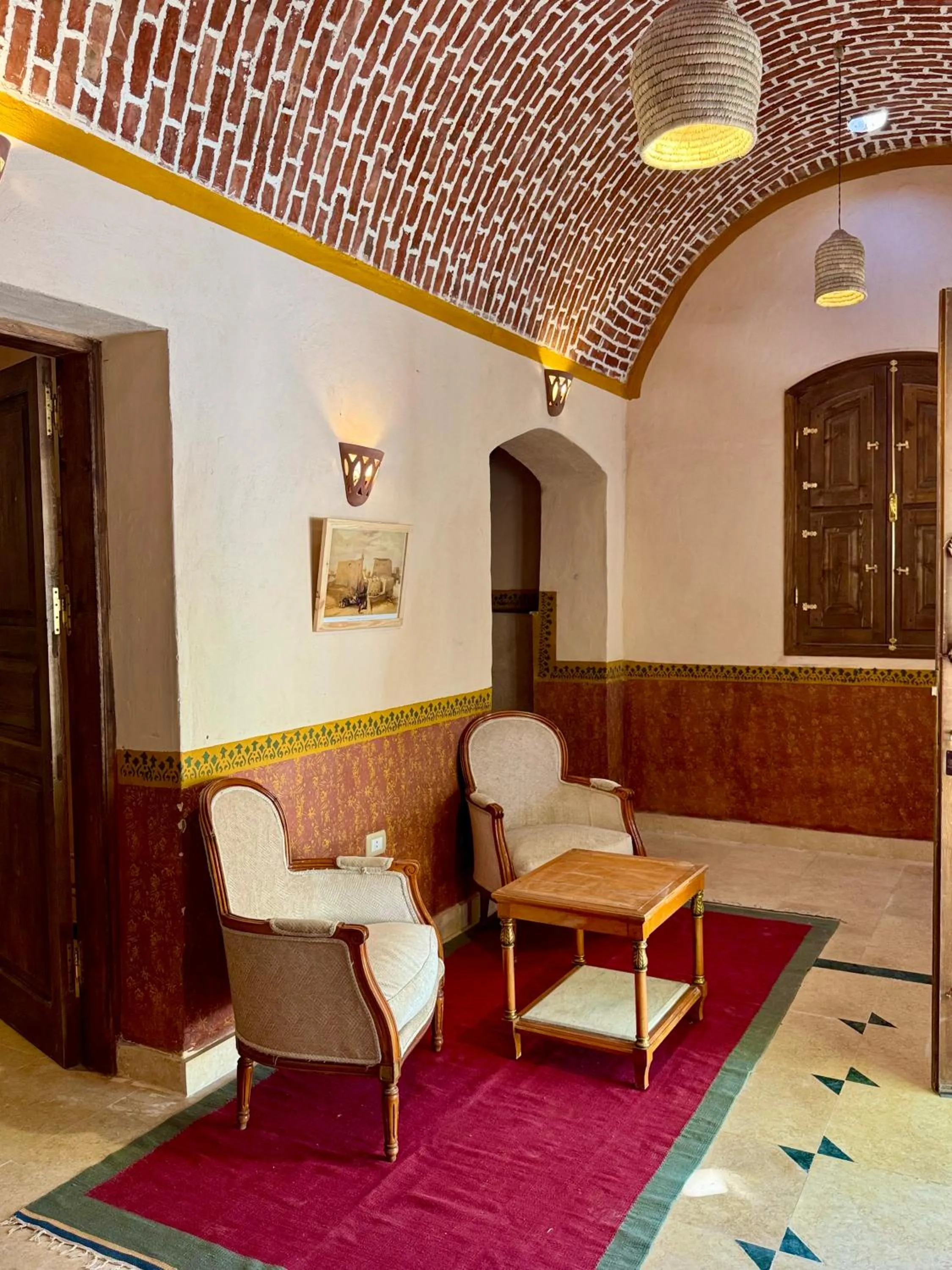 Seating area in El Juneina Villas