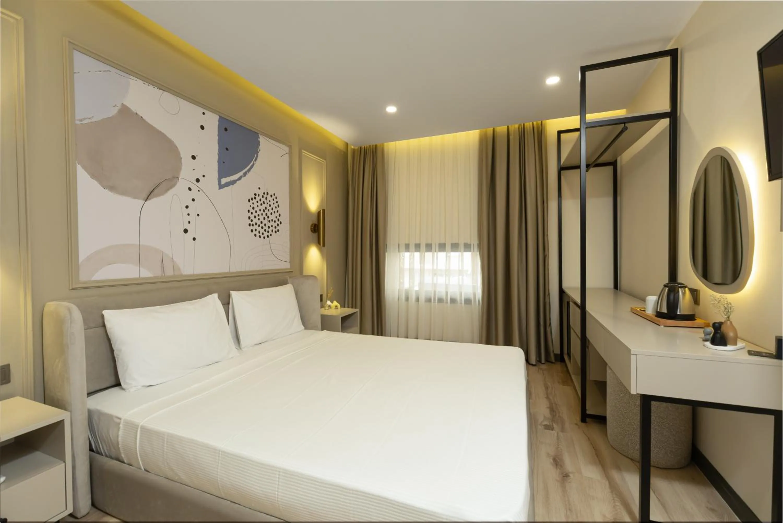 Bed in Fora Inn Lara