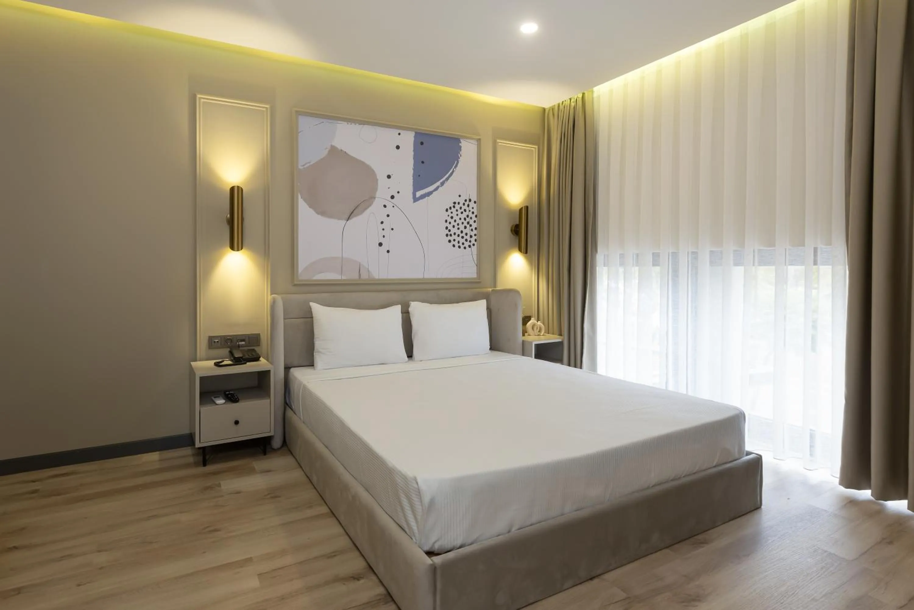 Bed in Fora Inn Lara