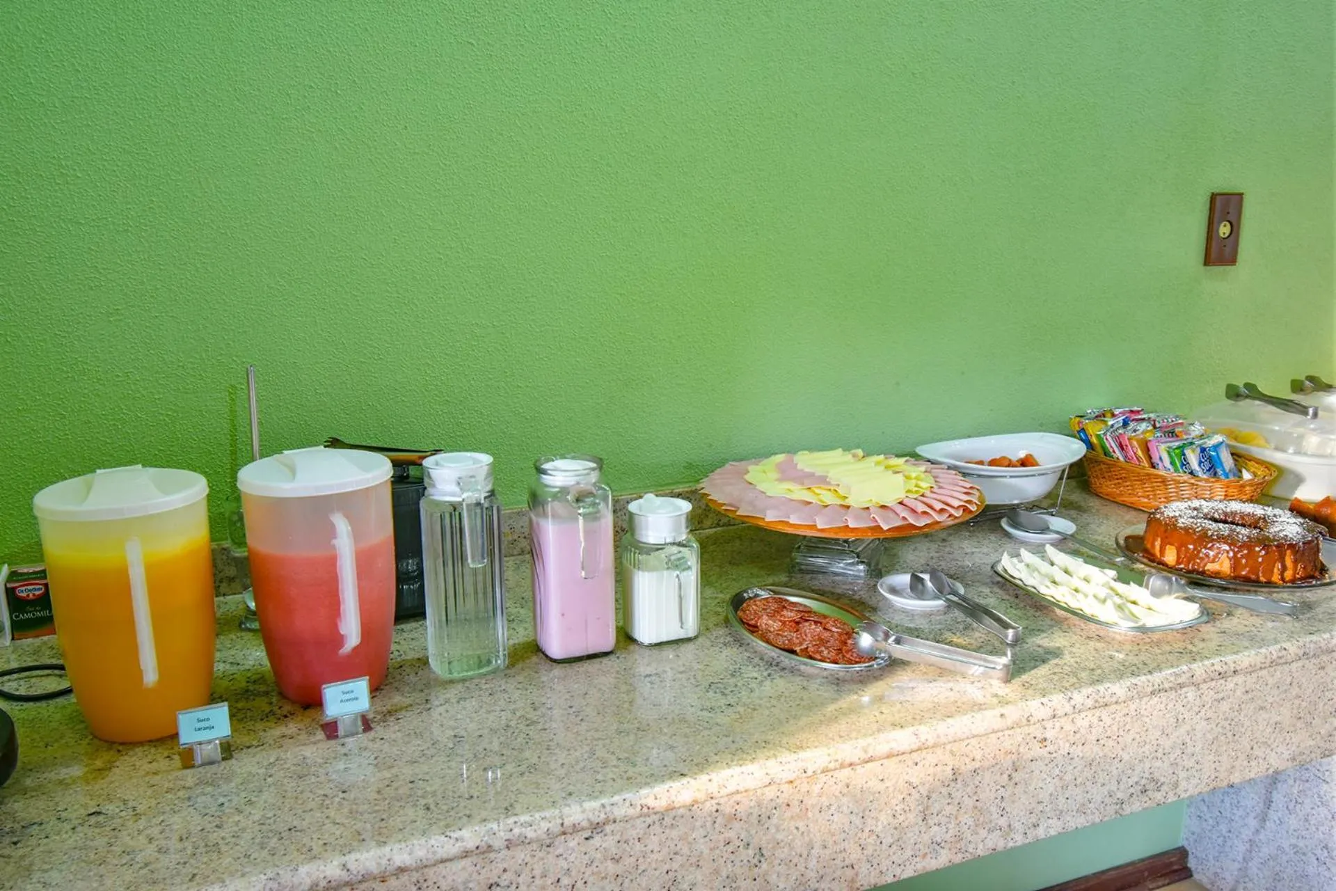 Breakfast in Hotel Vivenda das Cachoeiras