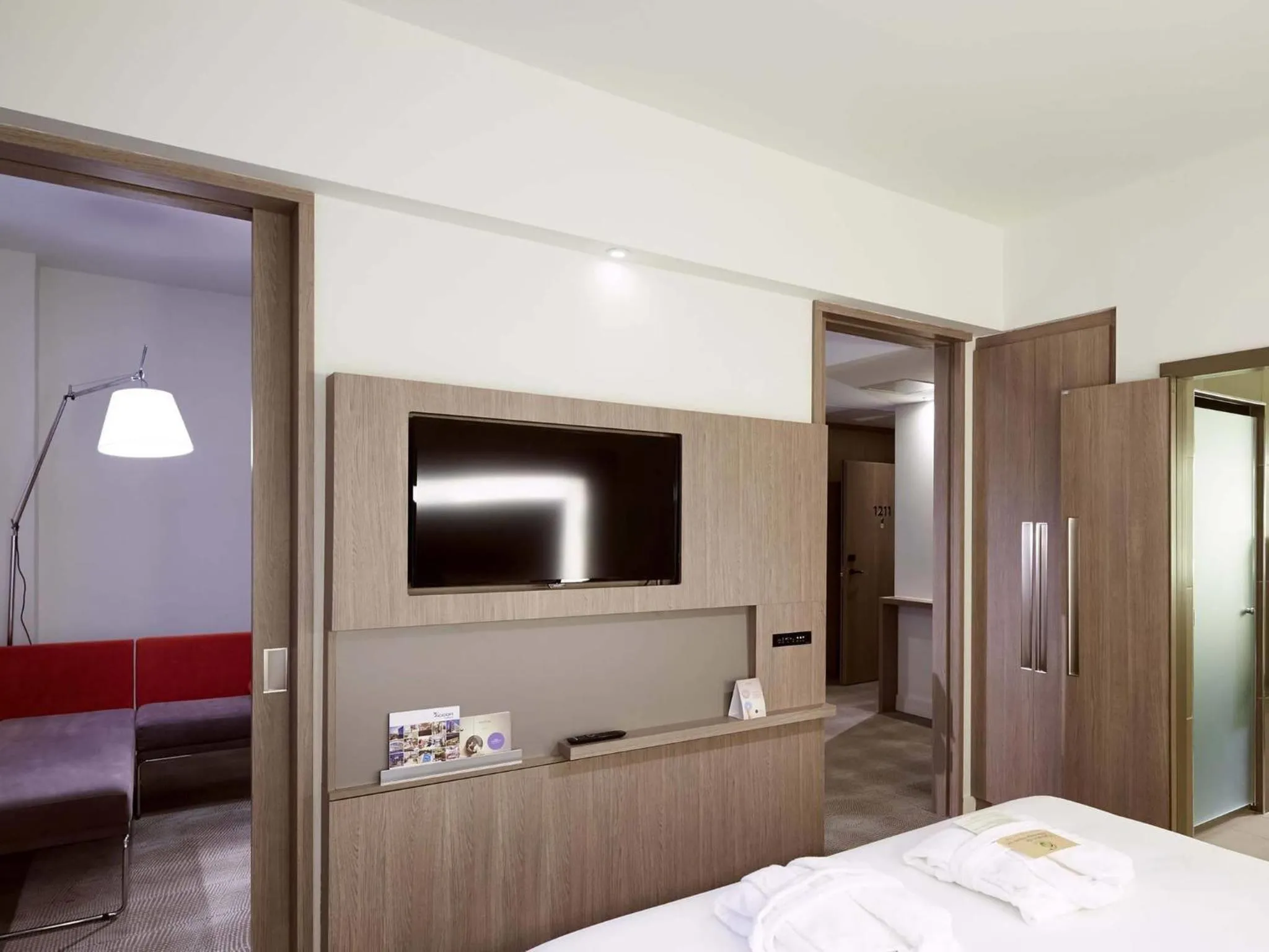 Bedroom, Bed in Novotel Konya