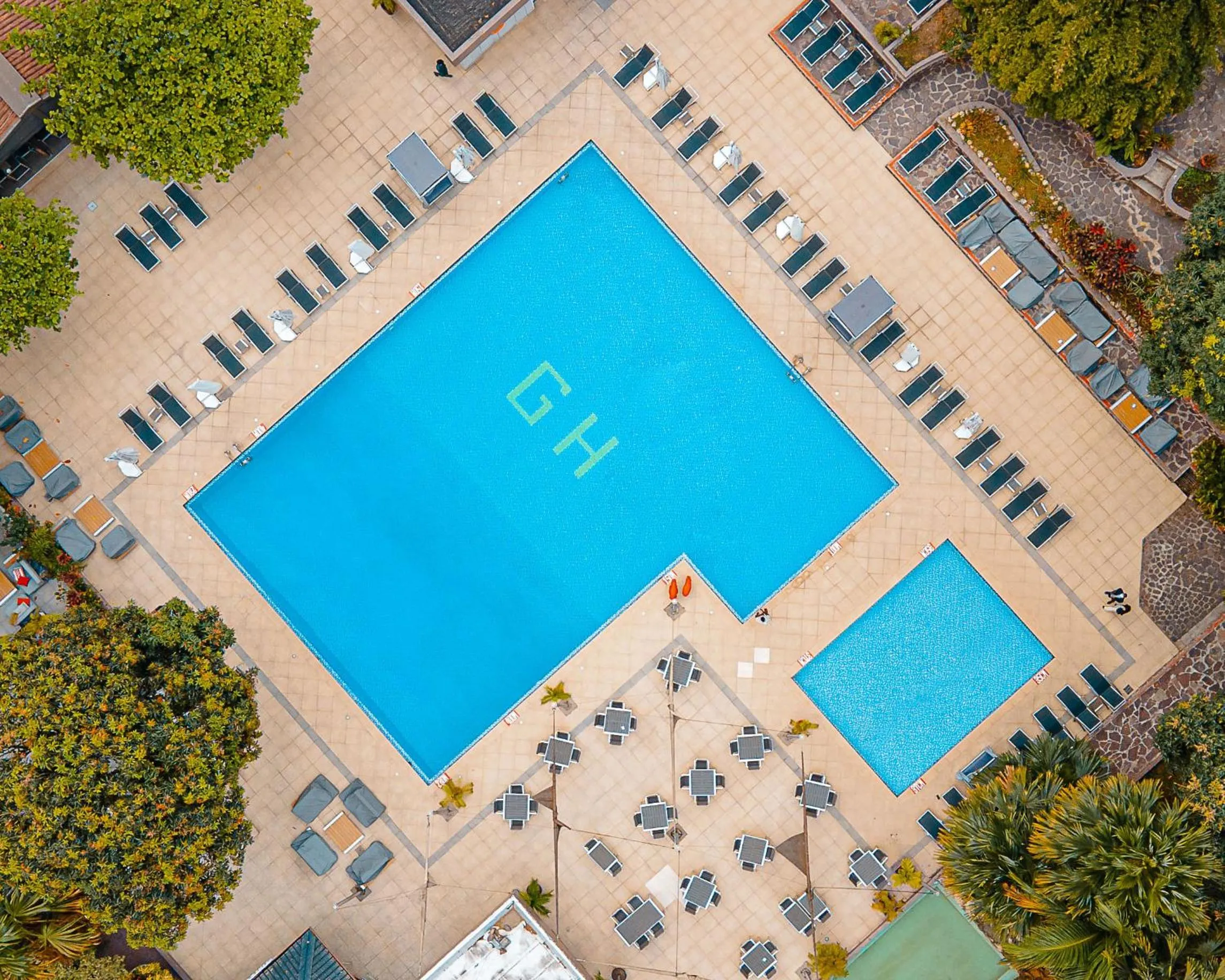 Bird's eye view in Pullman Kinshasa Grand Hotel