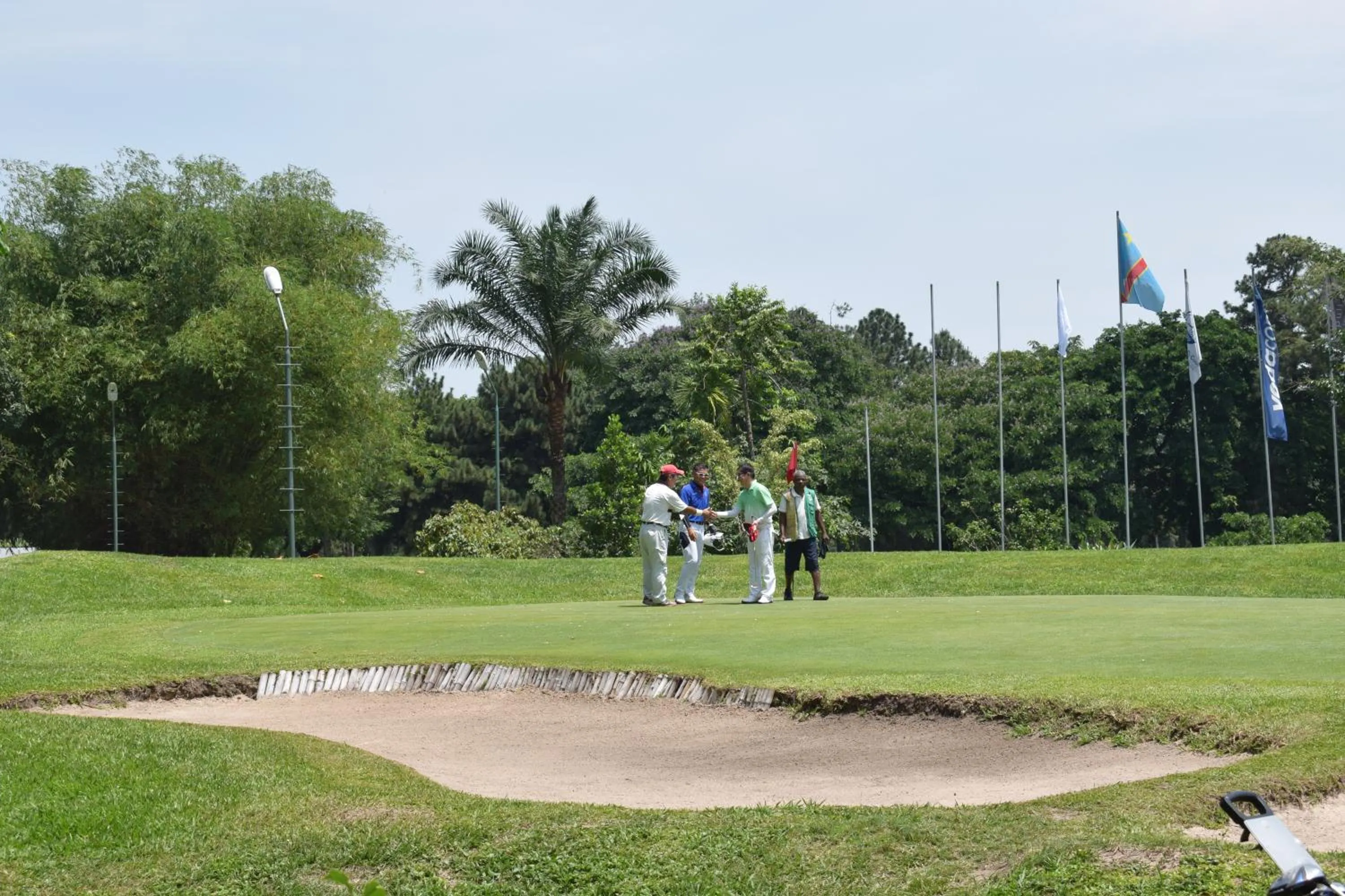 Golfcourse in Pullman Kinshasa Grand Hotel