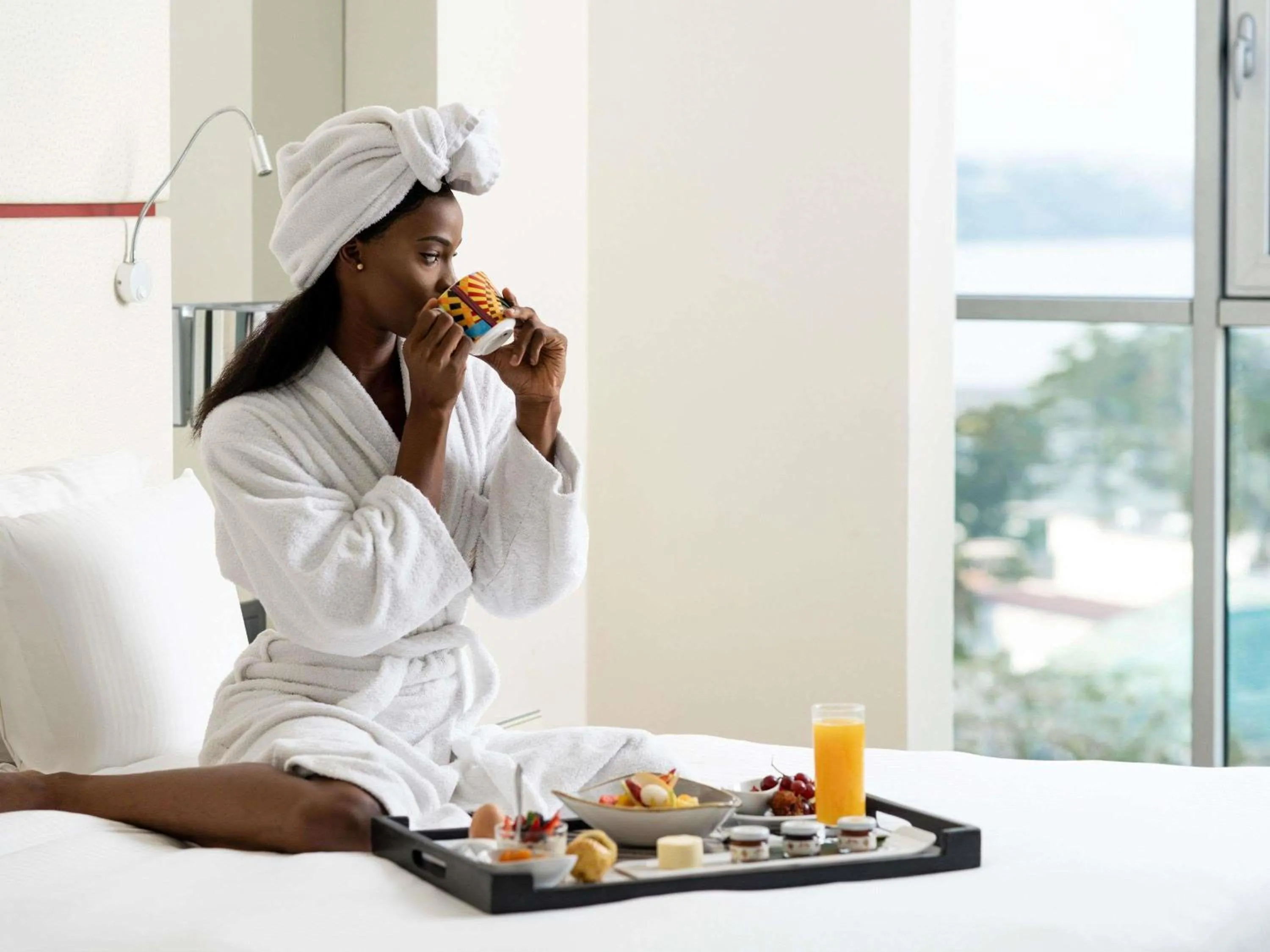 Breakfast in Pullman Kinshasa Grand Hotel