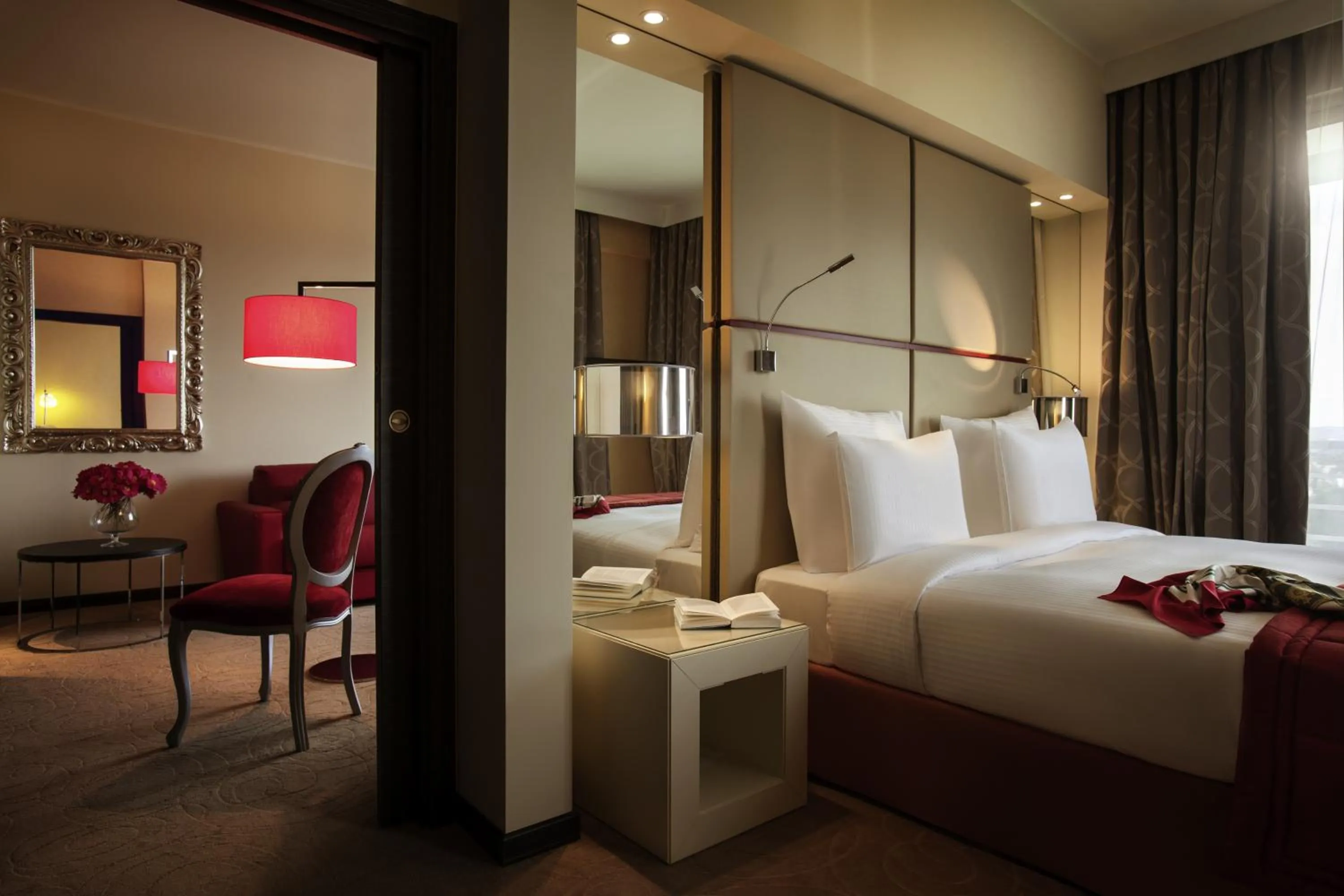 Bedroom, Bed in Pullman Kinshasa Grand Hotel