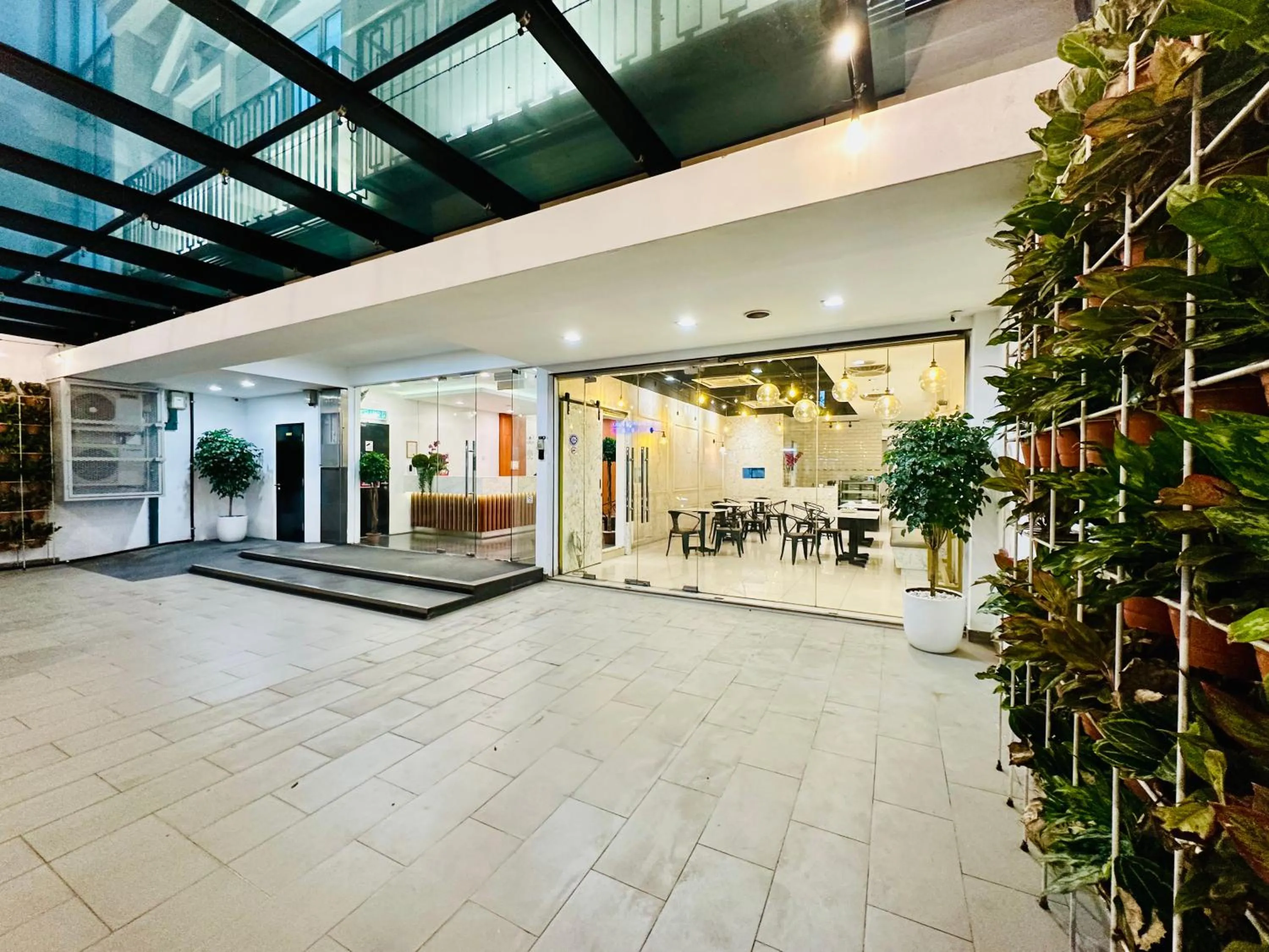 Property building in Eco Roomy Hotel