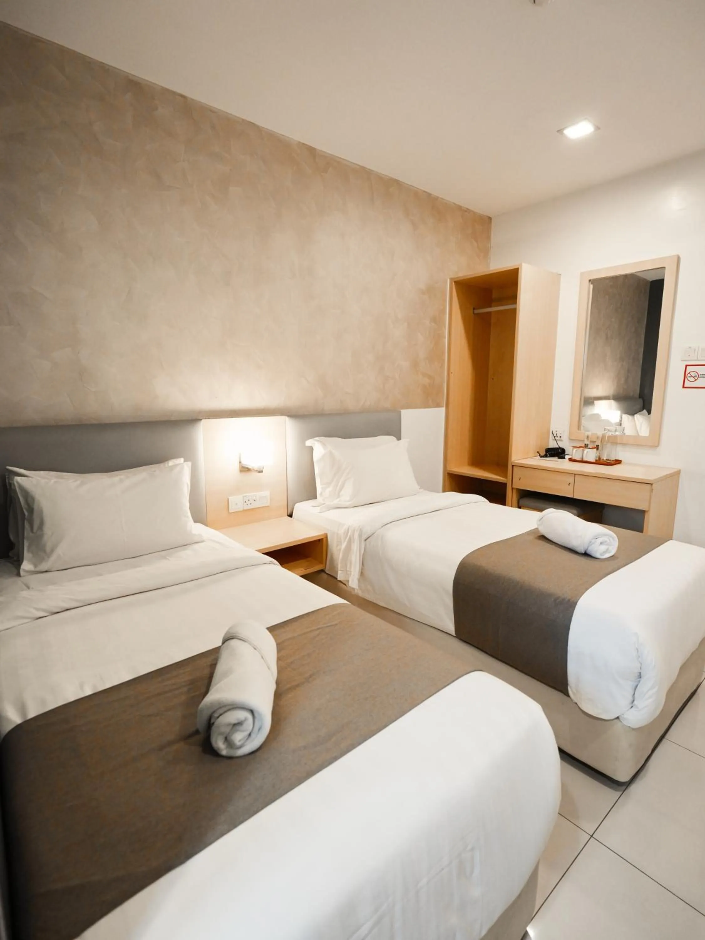 Bed in Eco Roomy Hotel