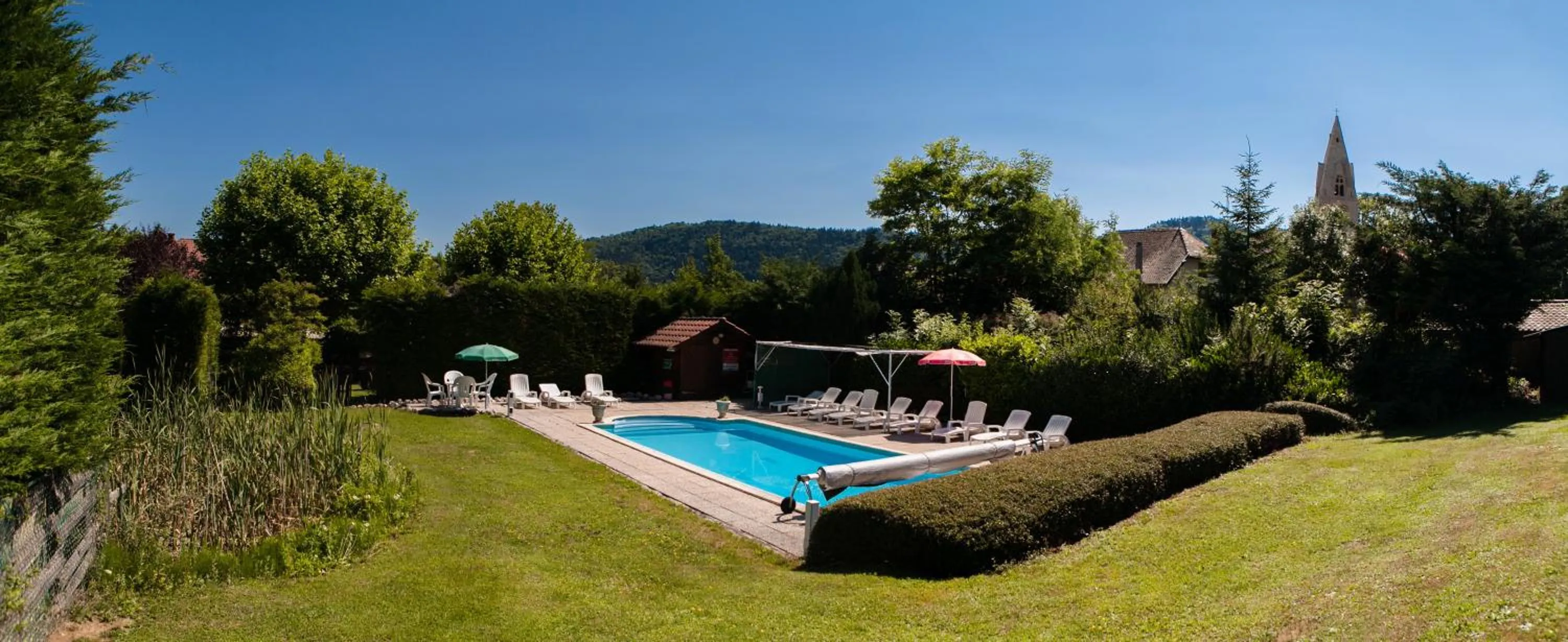 Swimming pool in Au Sans Souci