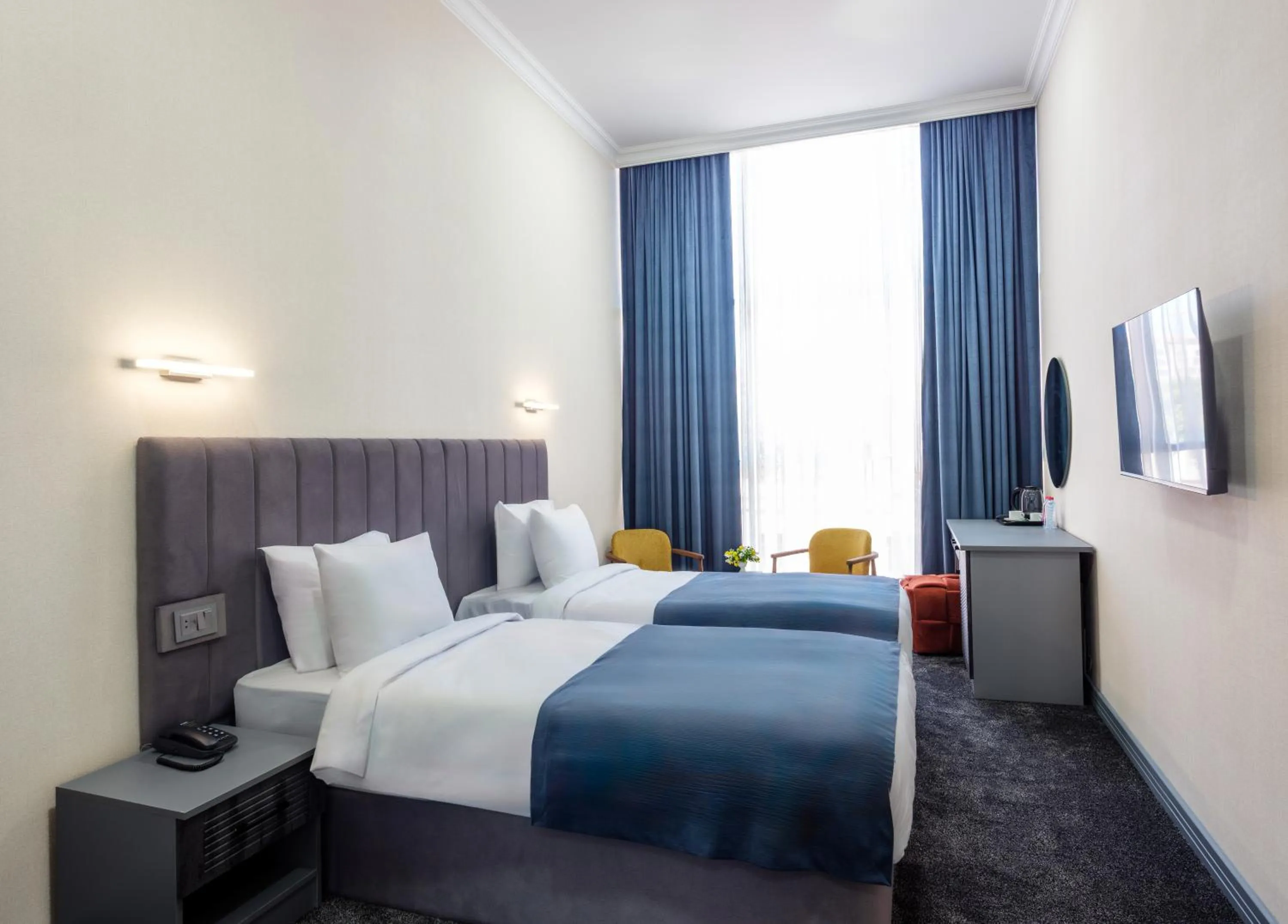 Bed in Novo Sky Hotel