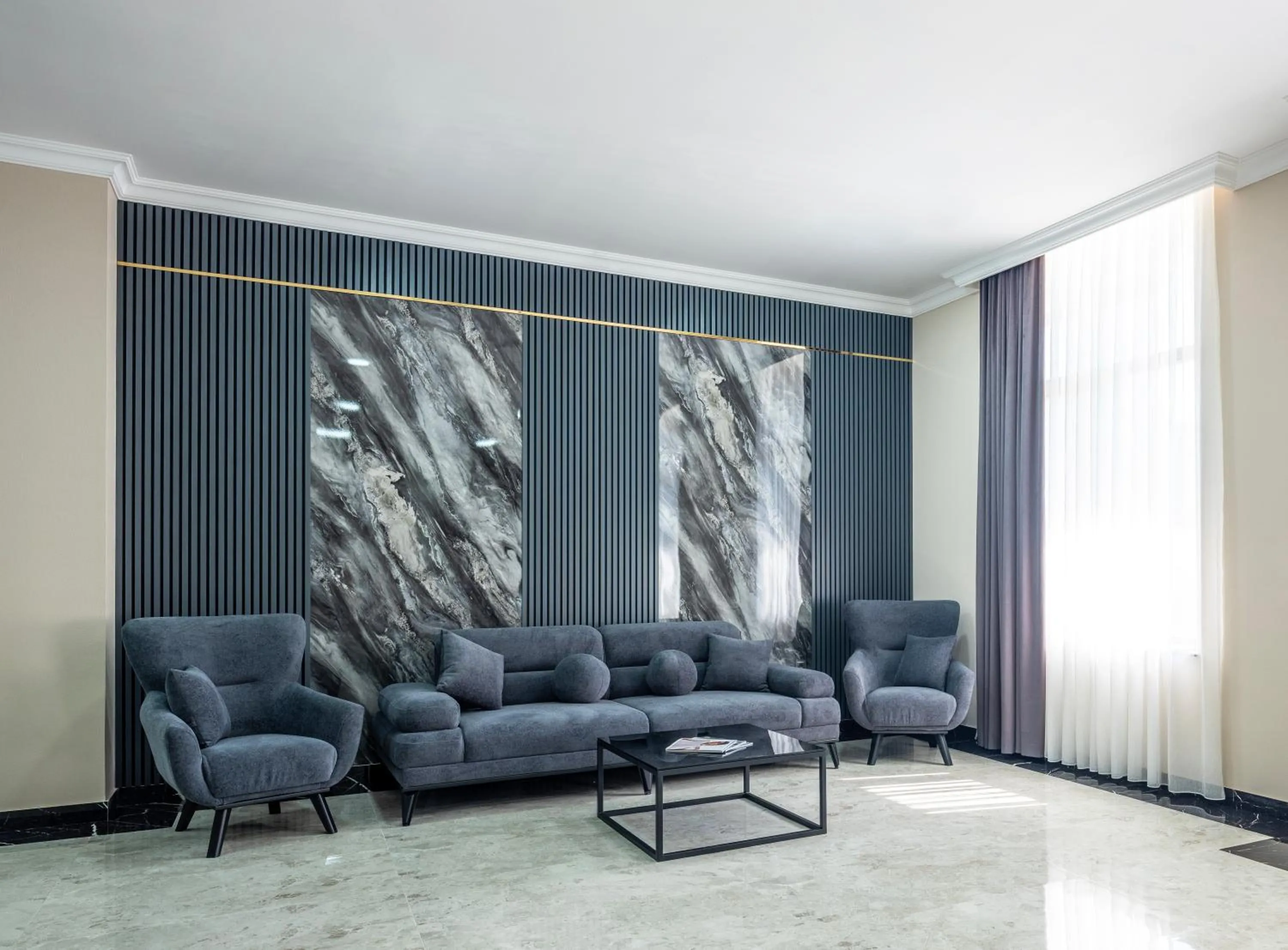 Lobby or reception in Novo Sky Hotel