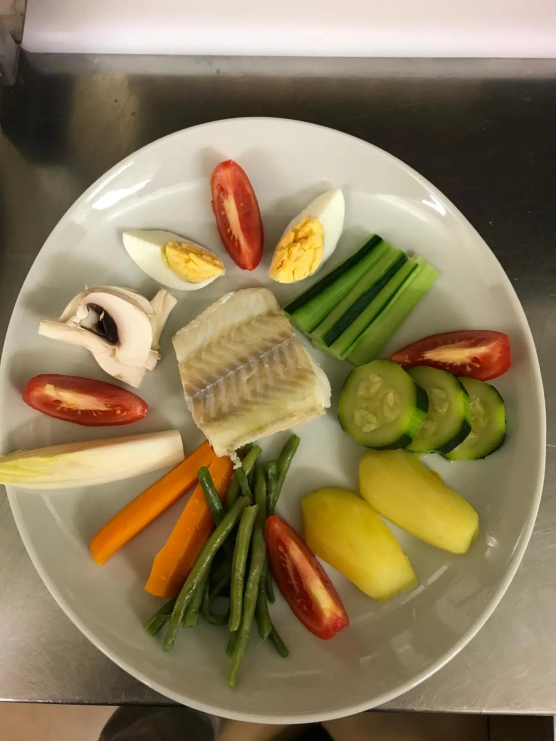 Food in Hotel D'Albion