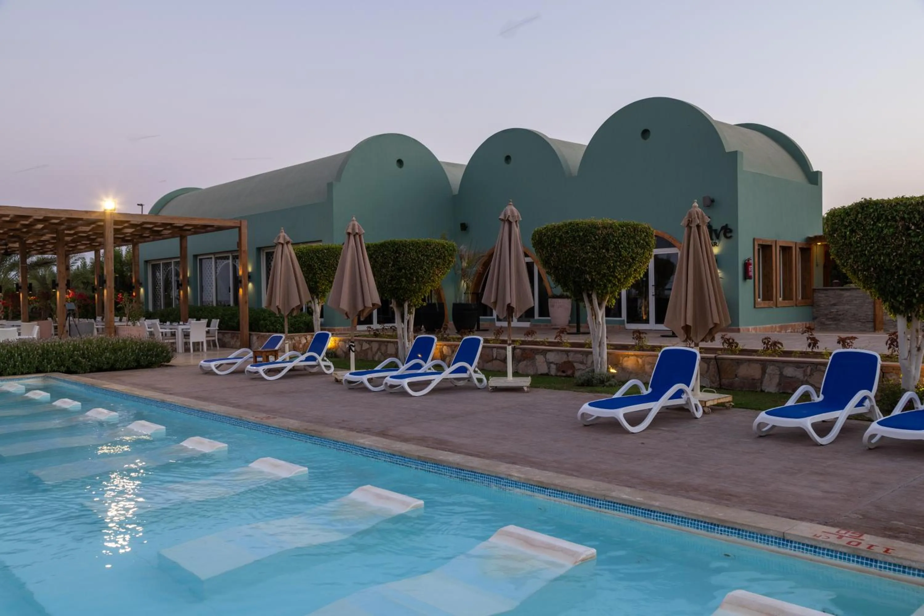 Pool view in Novotel Marsa Alam Beach Resort