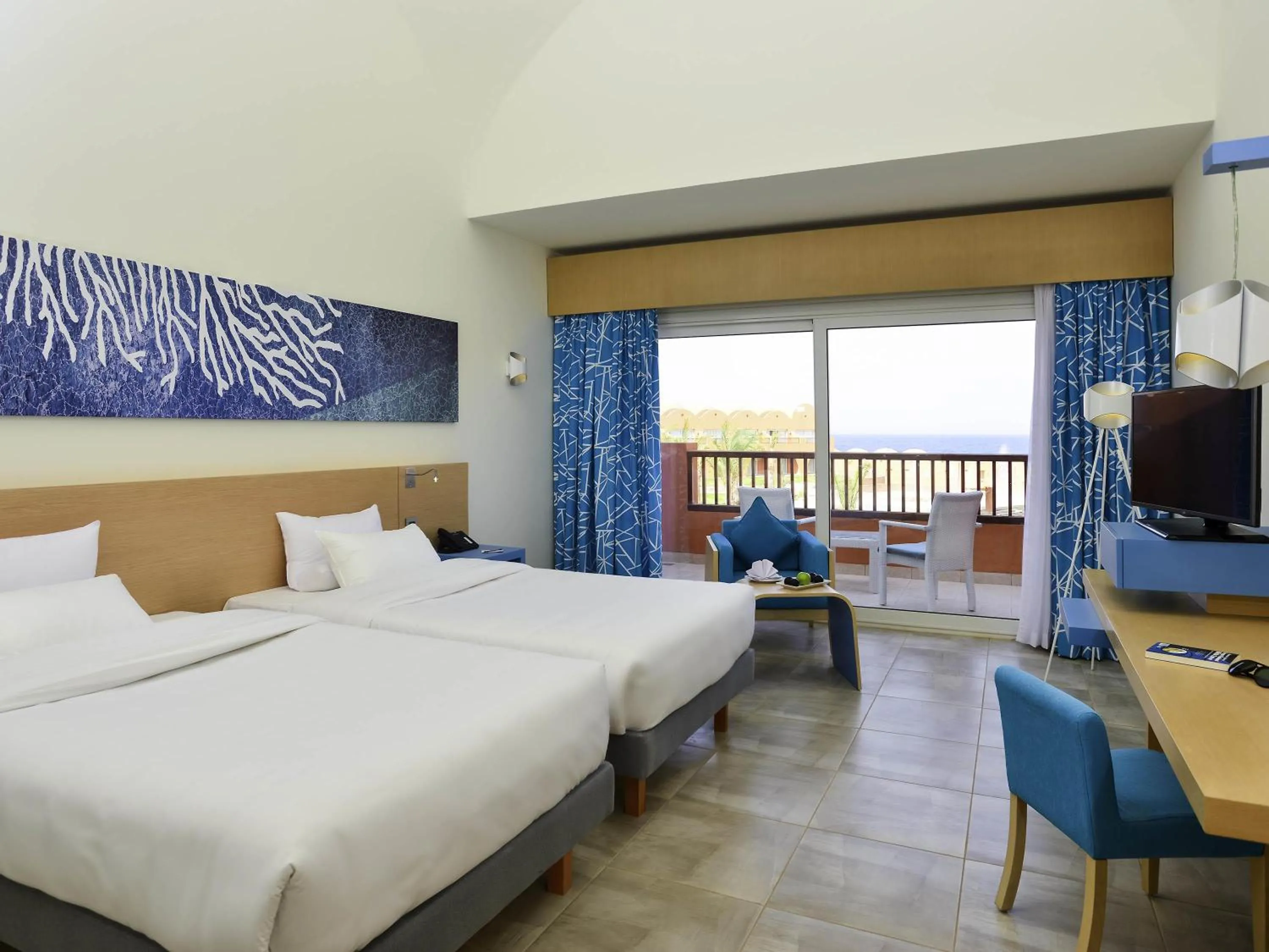 Bed in Novotel Marsa Alam Beach Resort