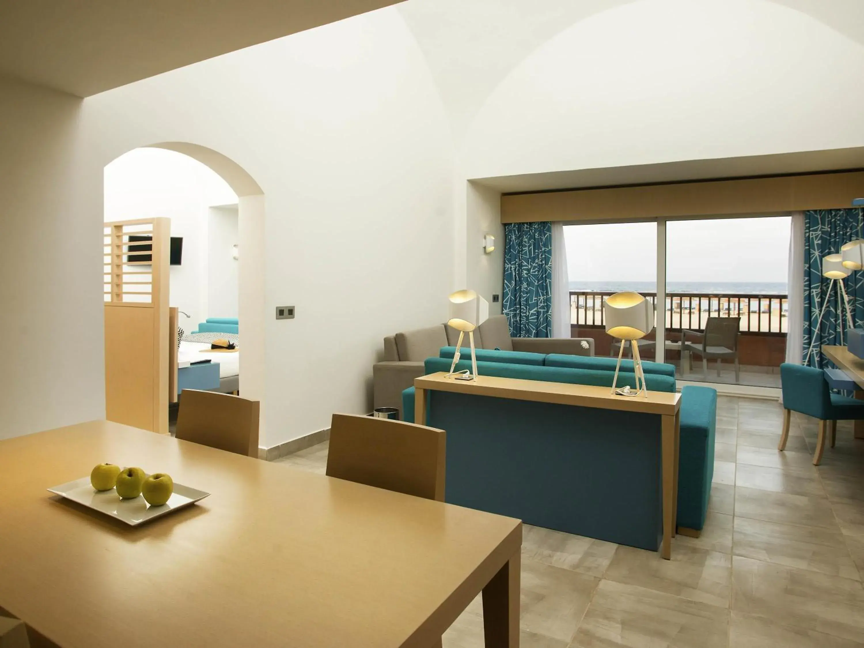 Deluxe Suite with Balcony - Sea Front in Novotel Marsa Alam Beach Resort Deluxe Suite with Balcony - Sea Front in Novotel Marsa Alam Beach Resort