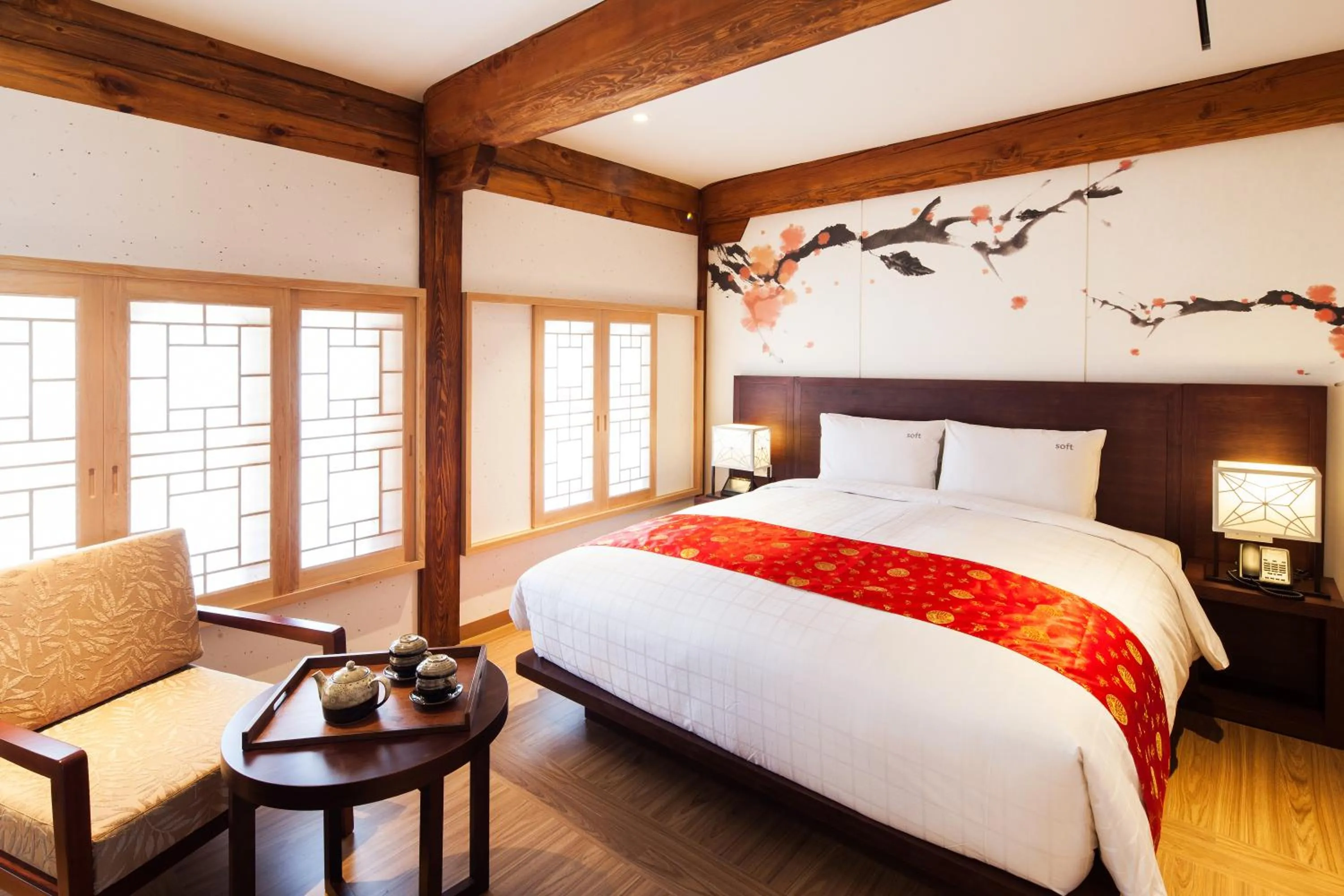 Bed in Gyeongwonjae Ambassador Incheon Associated with Accor