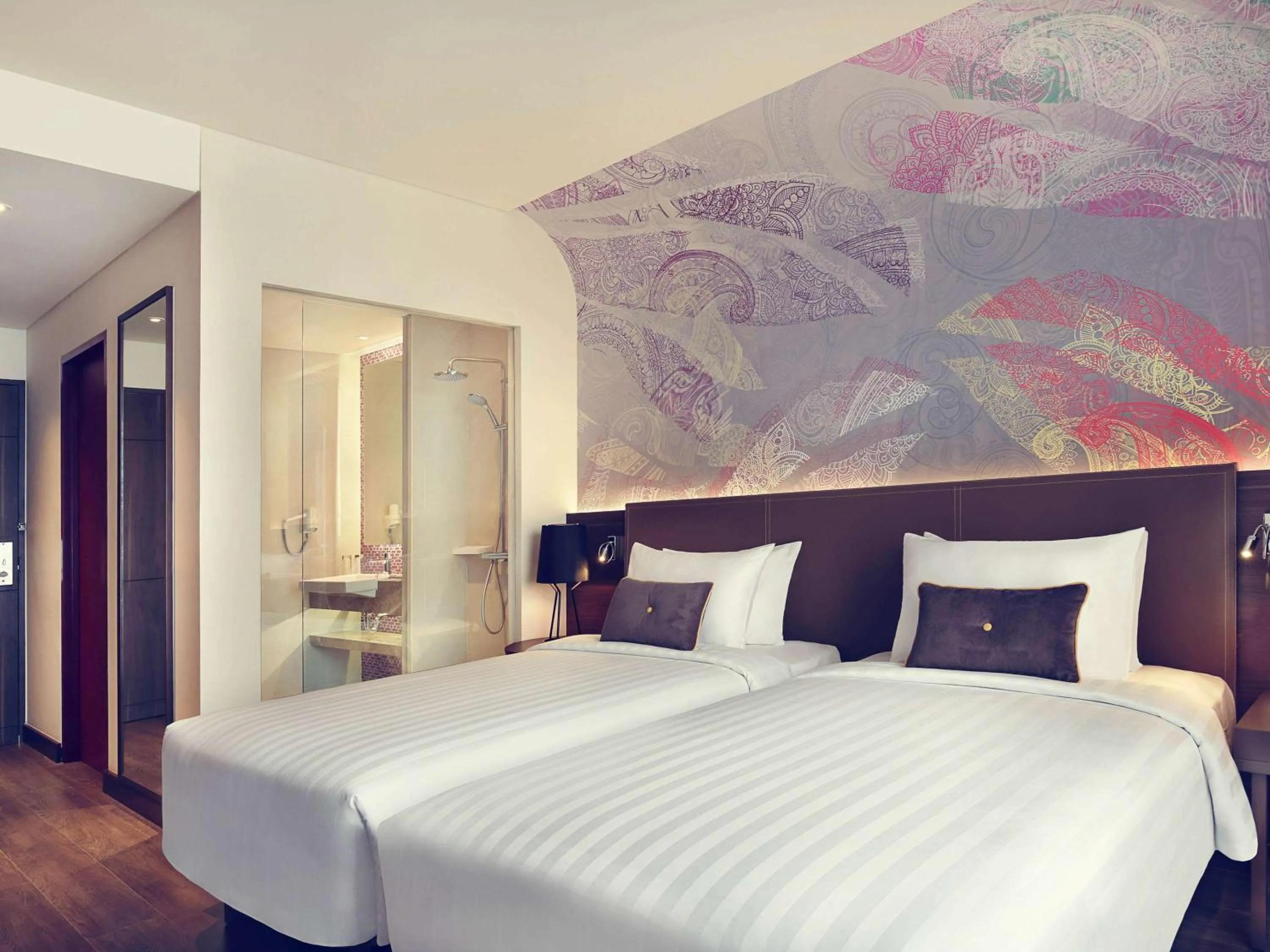 Photo of the whole room, Bed in Mercure Karawang