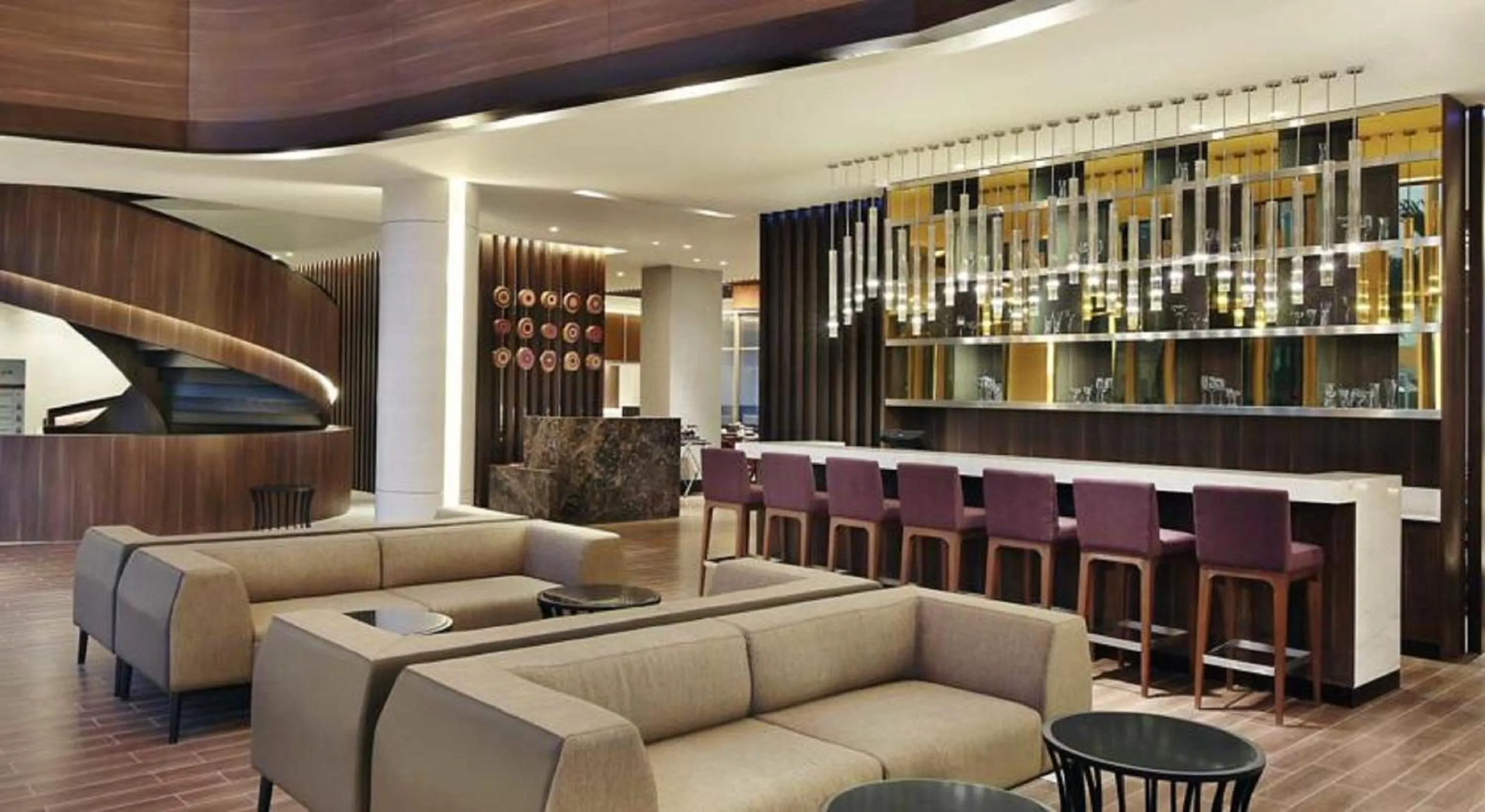 Communal lounge/ TV room in Mercure Karawang