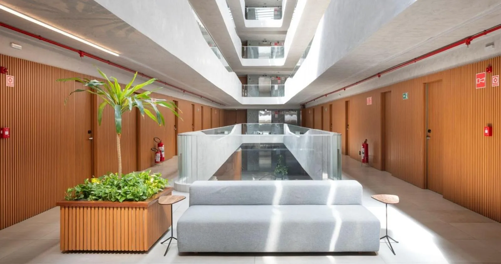 Seating area in Setai Yacht Apart Hotel by lesuites