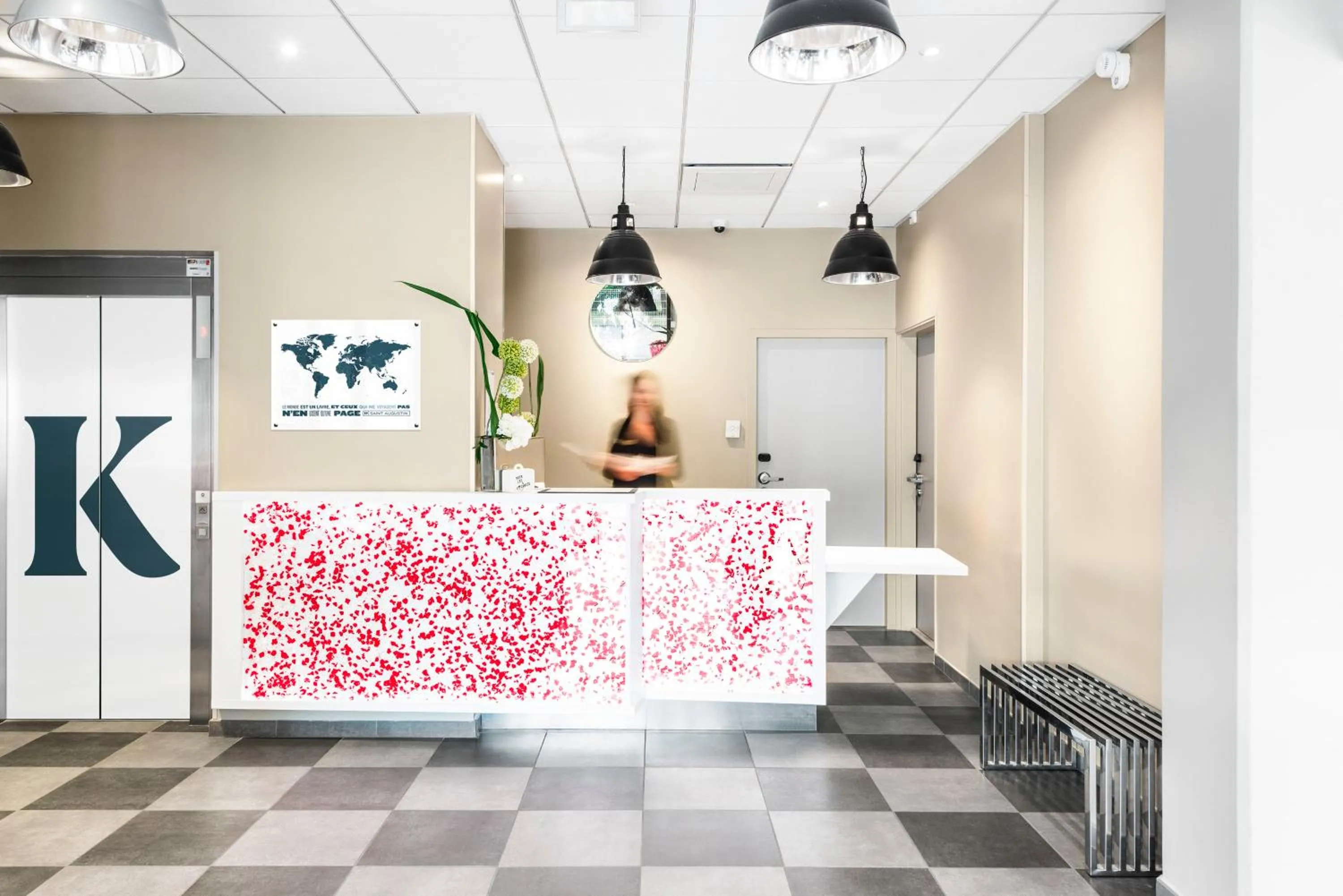 Lobby or reception in Kyriad Lyon Est Stadium Eurexpo Meyzieu