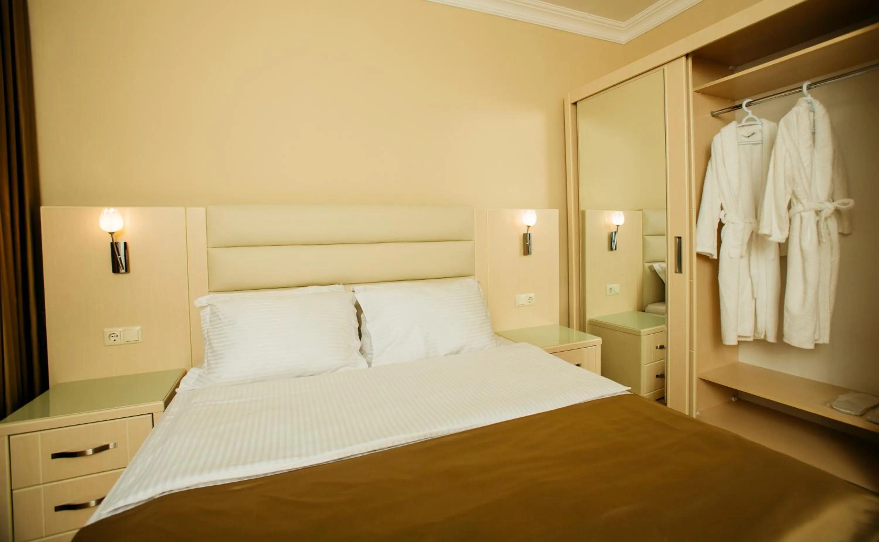 Bedroom, Bed in Kobuleti Pearl Of Sea Hotel & Spa