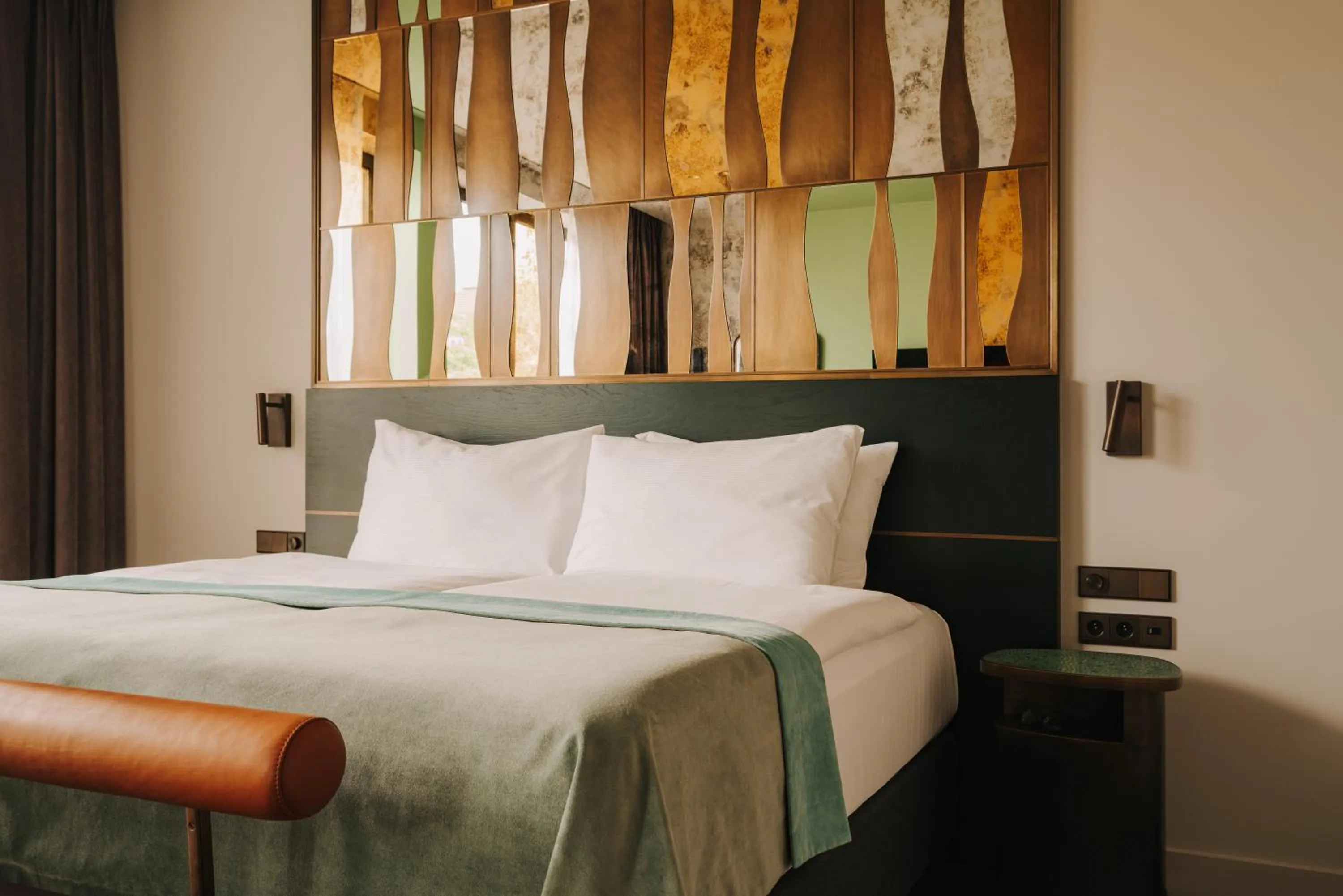 Bed in The Cyrus Hotel