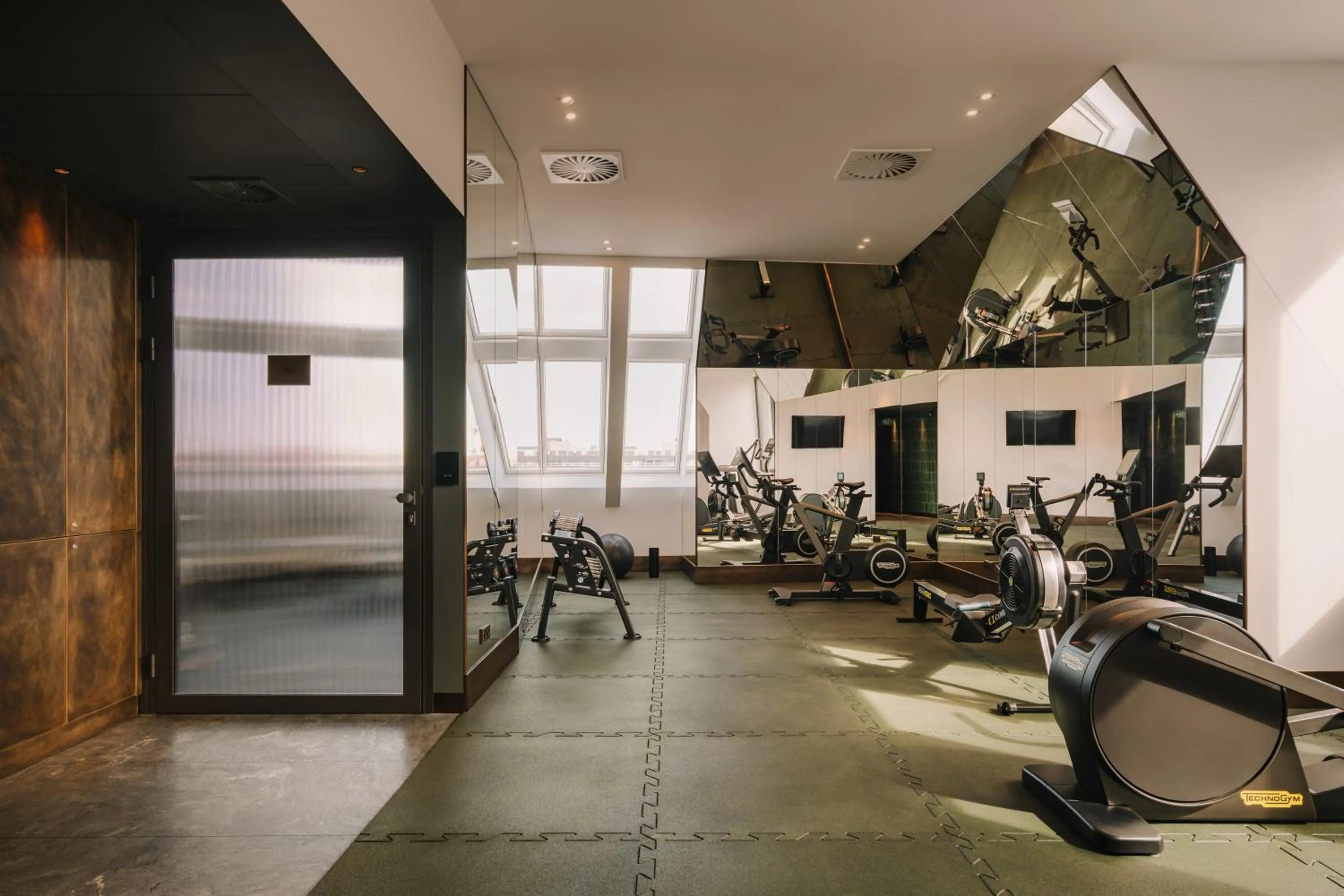 Fitness centre/facilities in The Cyrus Hotel