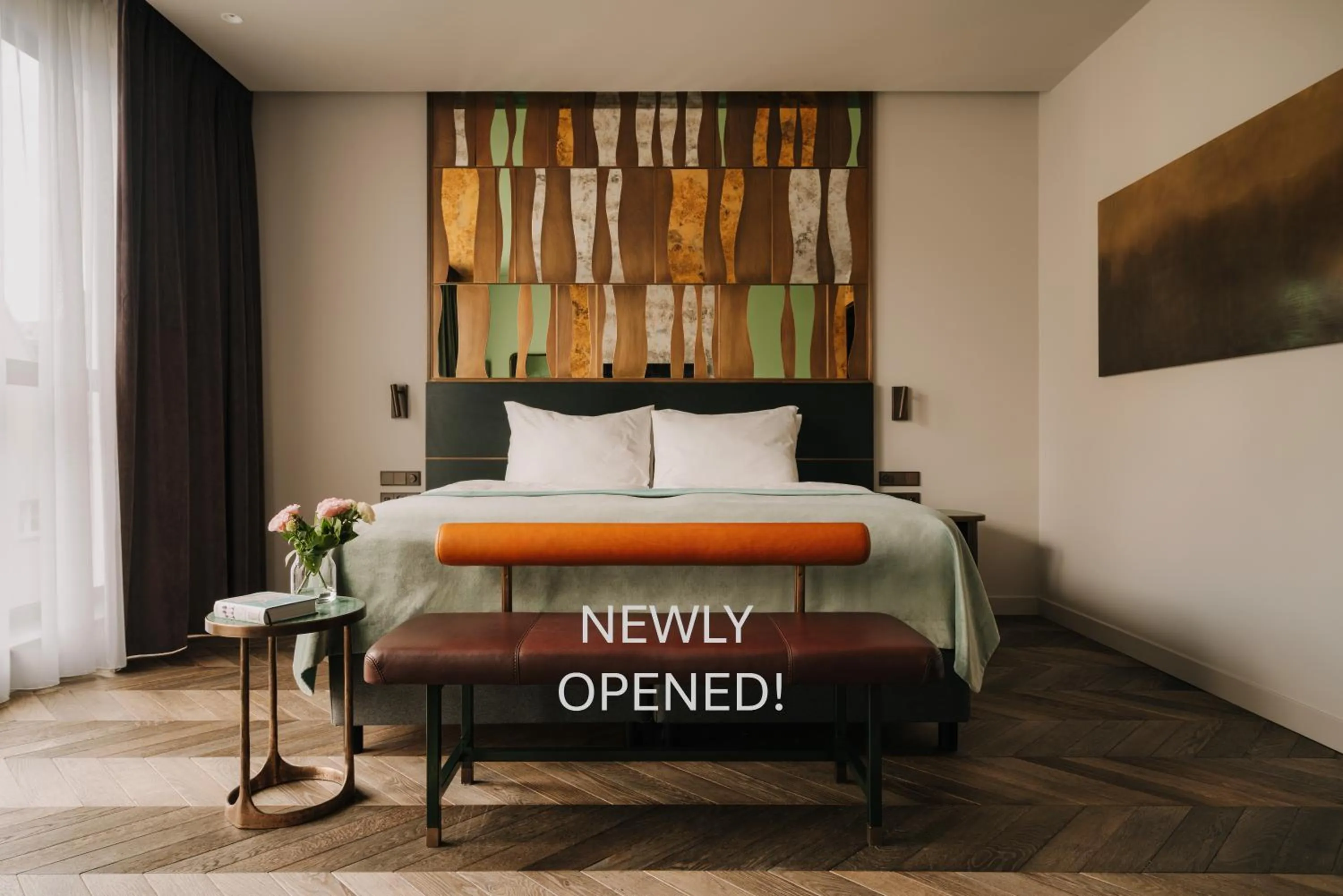 Bed in The Cyrus Hotel