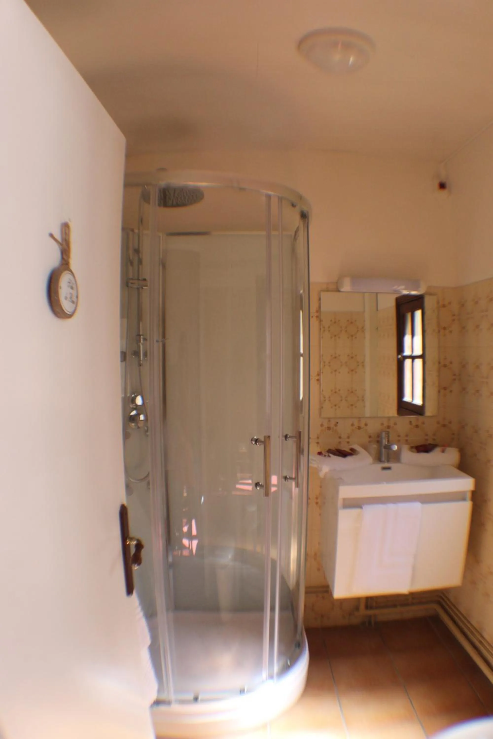 Shower in Hotel Raymond VII