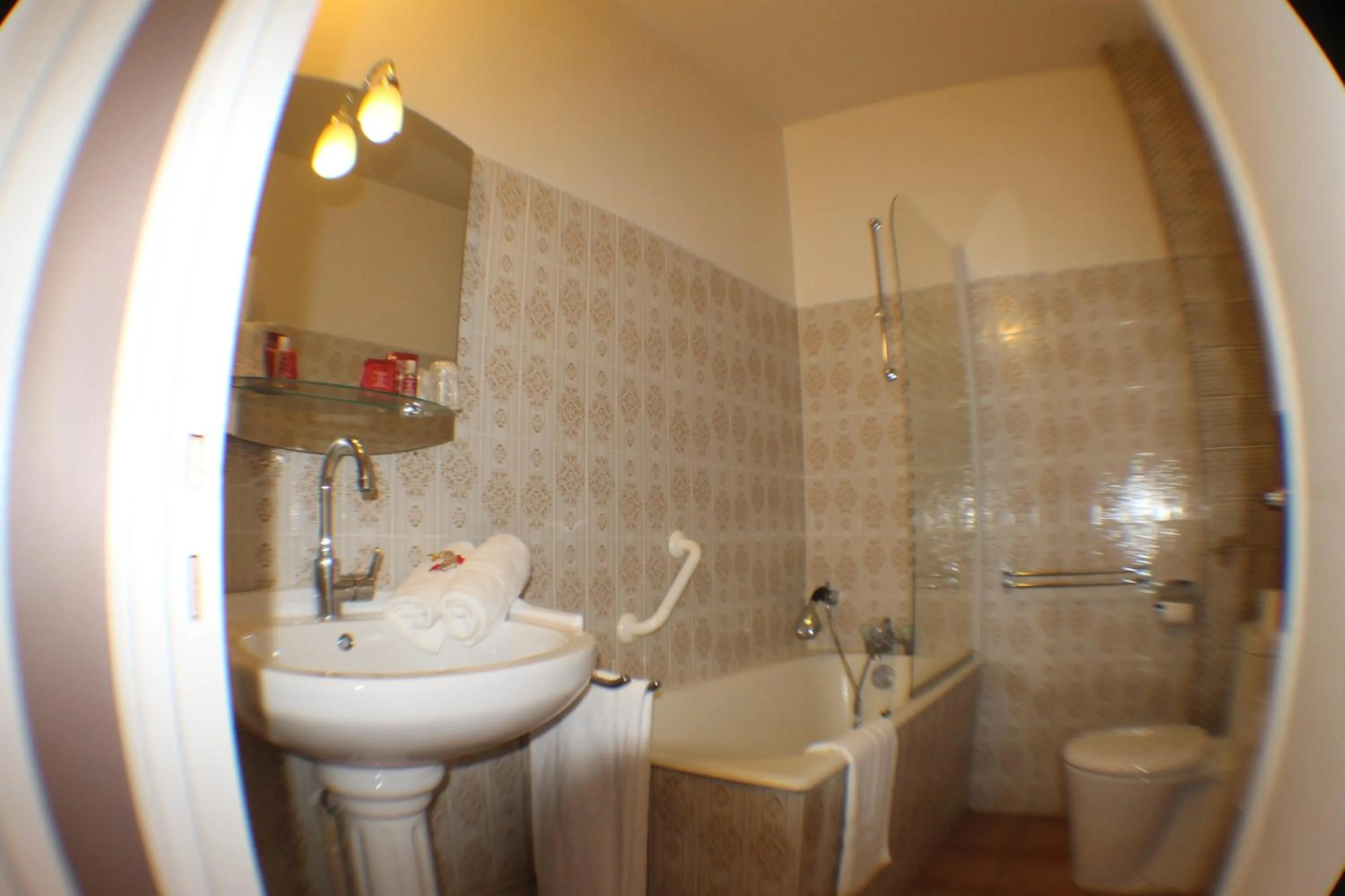Bathroom in Hotel Raymond VII