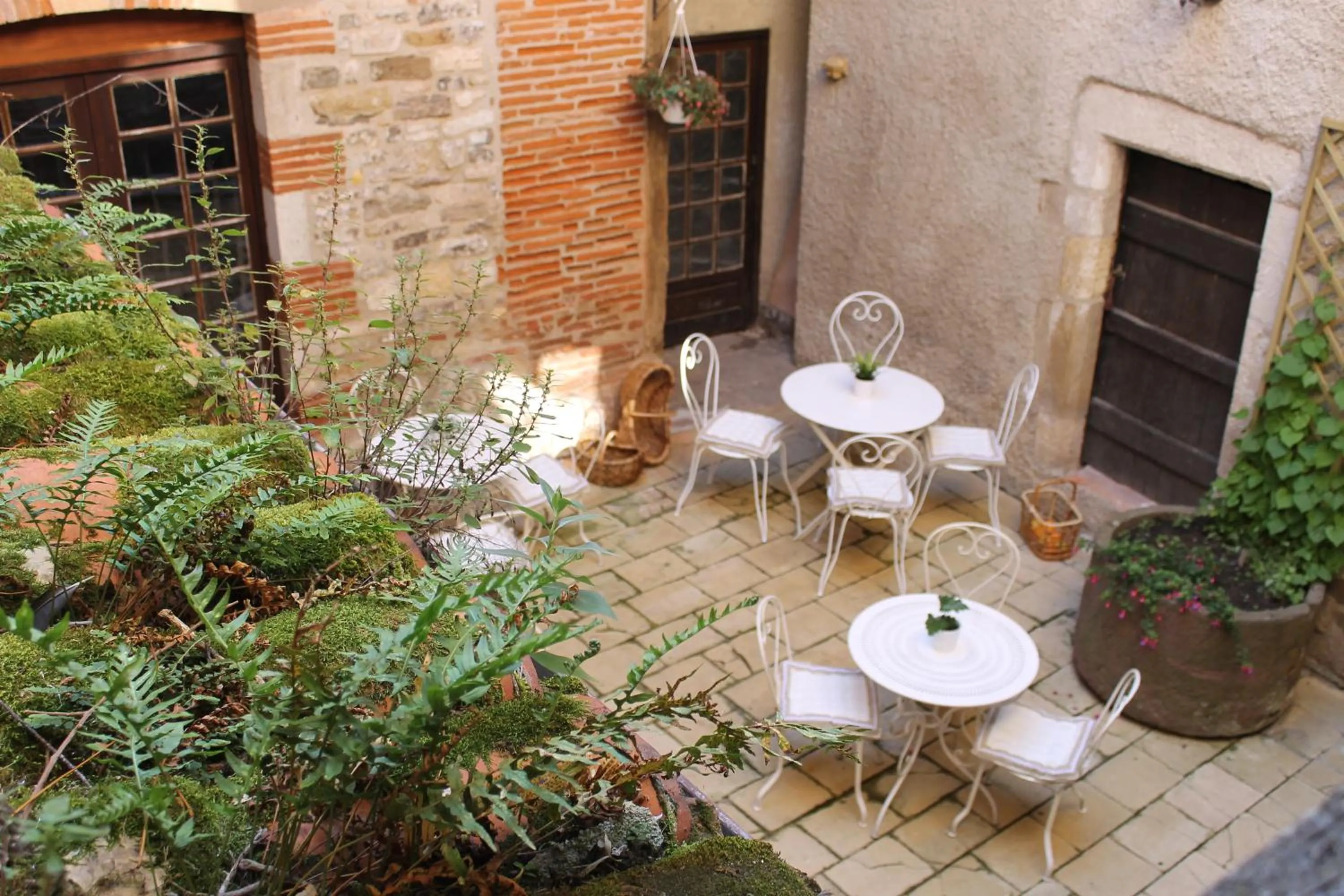 Patio in Hotel Raymond VII