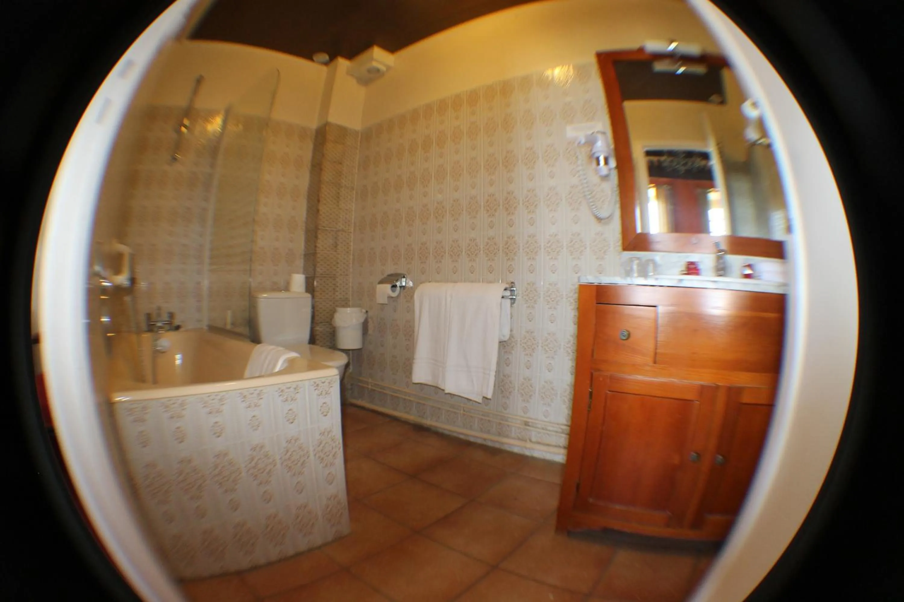 Bathroom in Hotel Raymond VII
