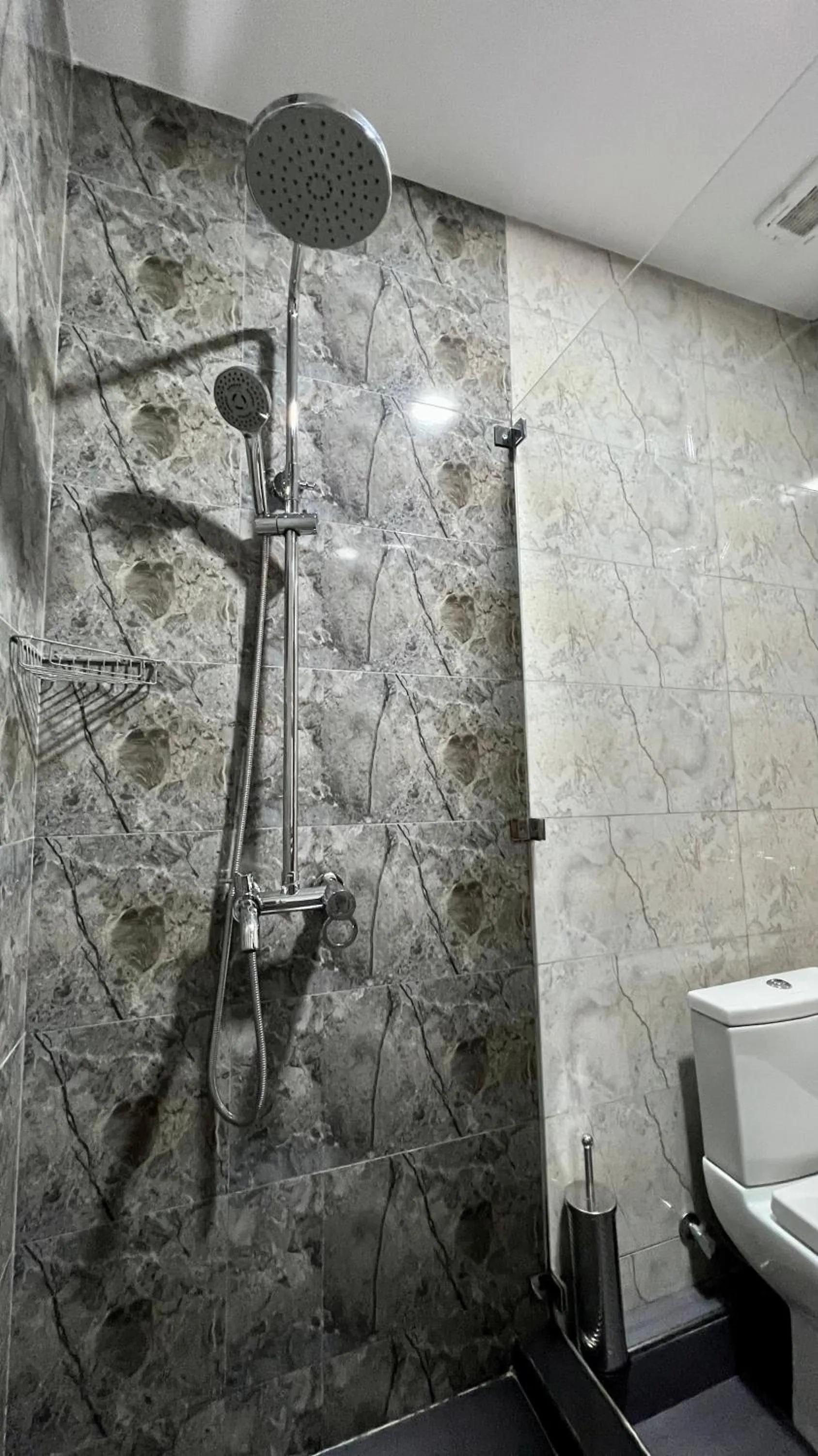 Shower, Bathroom in Point Hotel Tbilisi