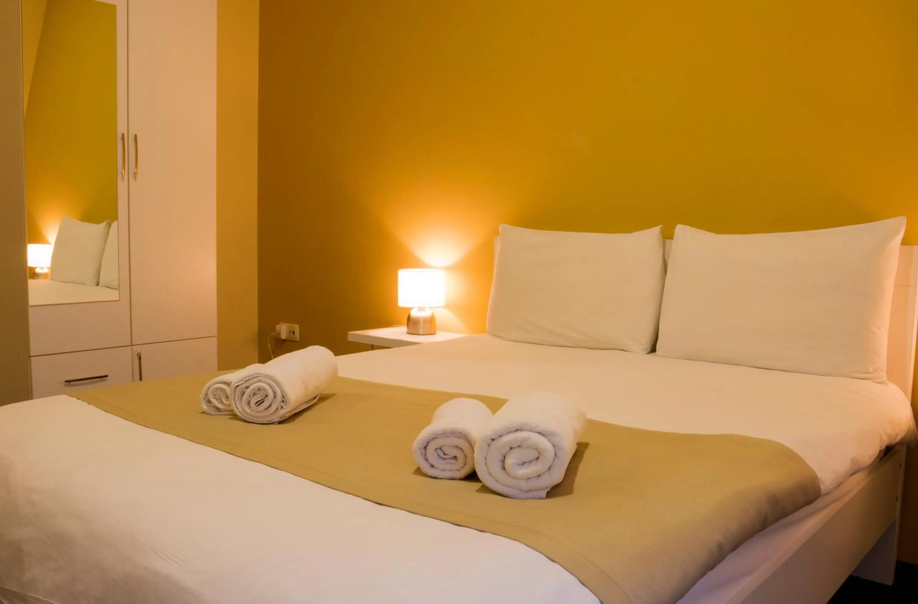 Bed in Point Hotel Tbilisi