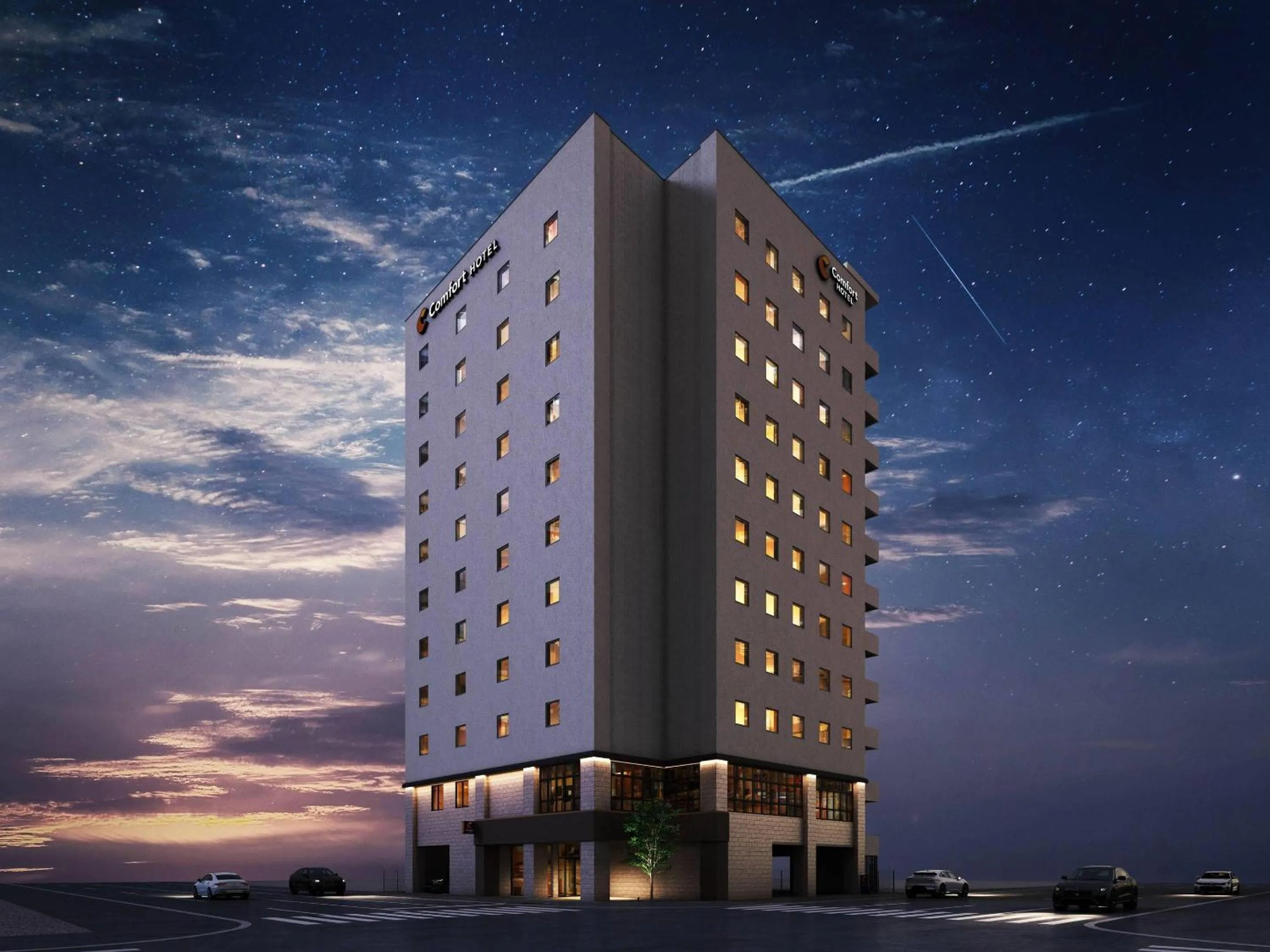 Property building in Comfort Hotel ERA Sapporo North