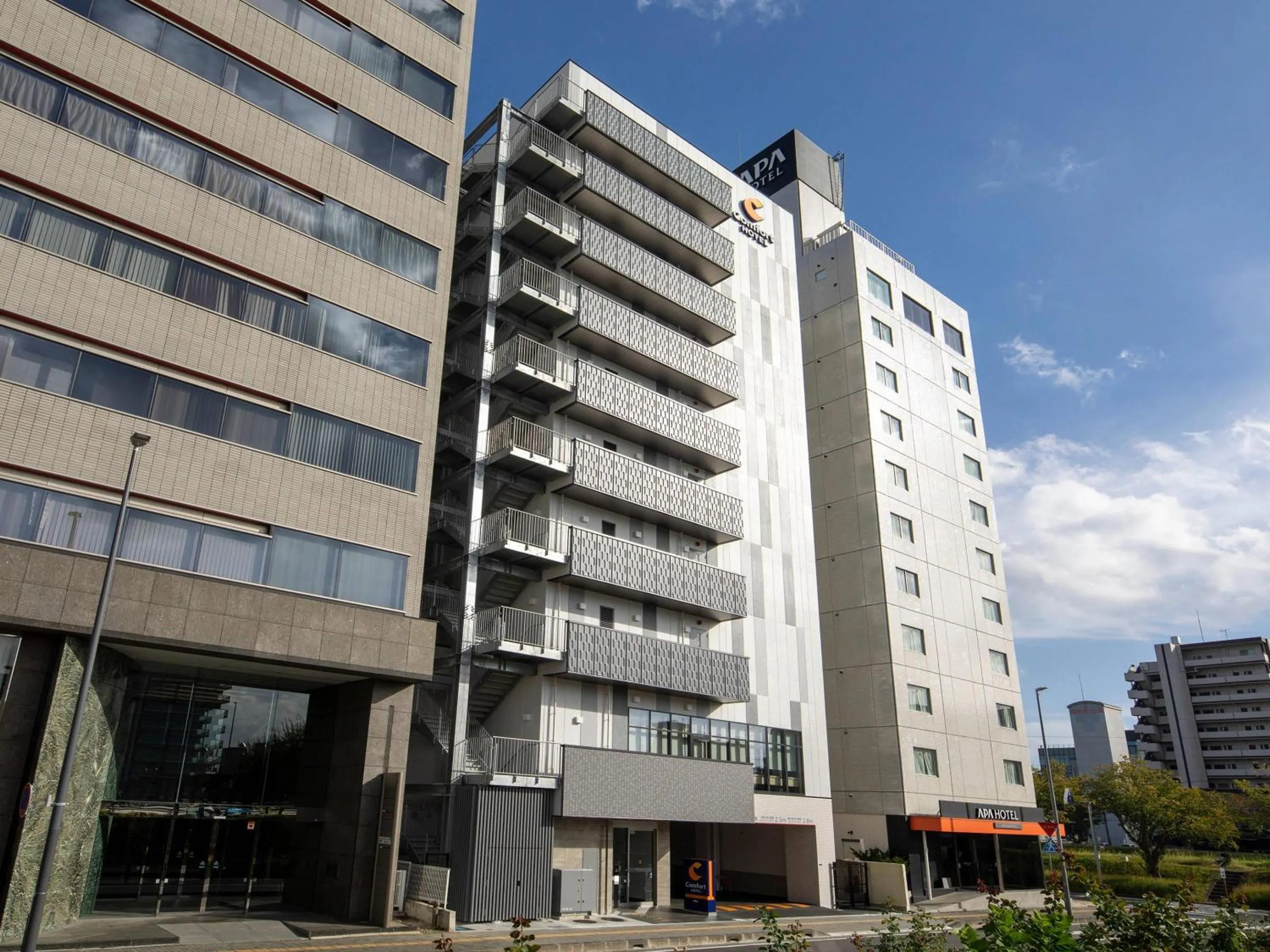 Property building in Comfort Hotel Mito