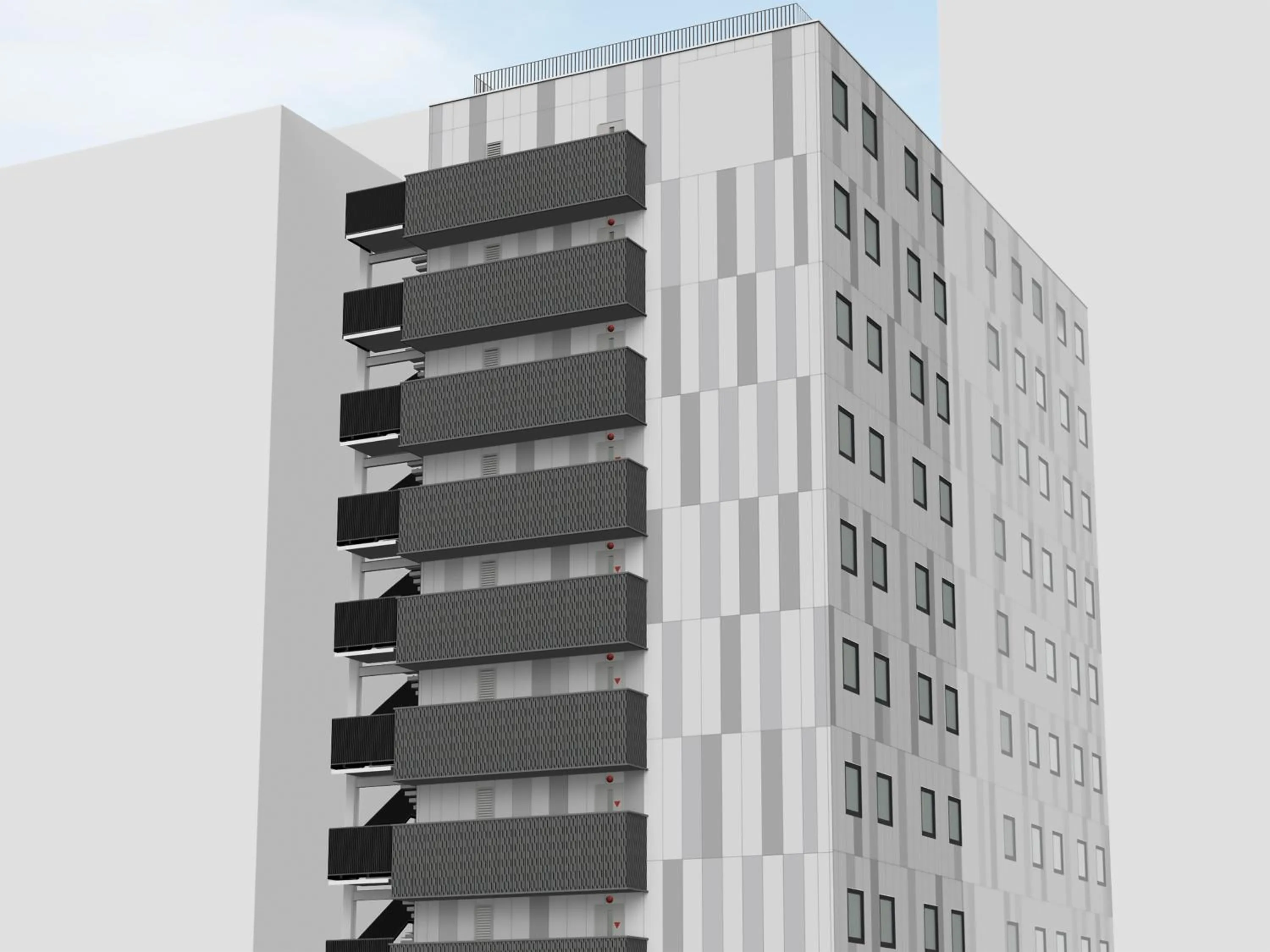 Property building in Comfort Hotel Mito