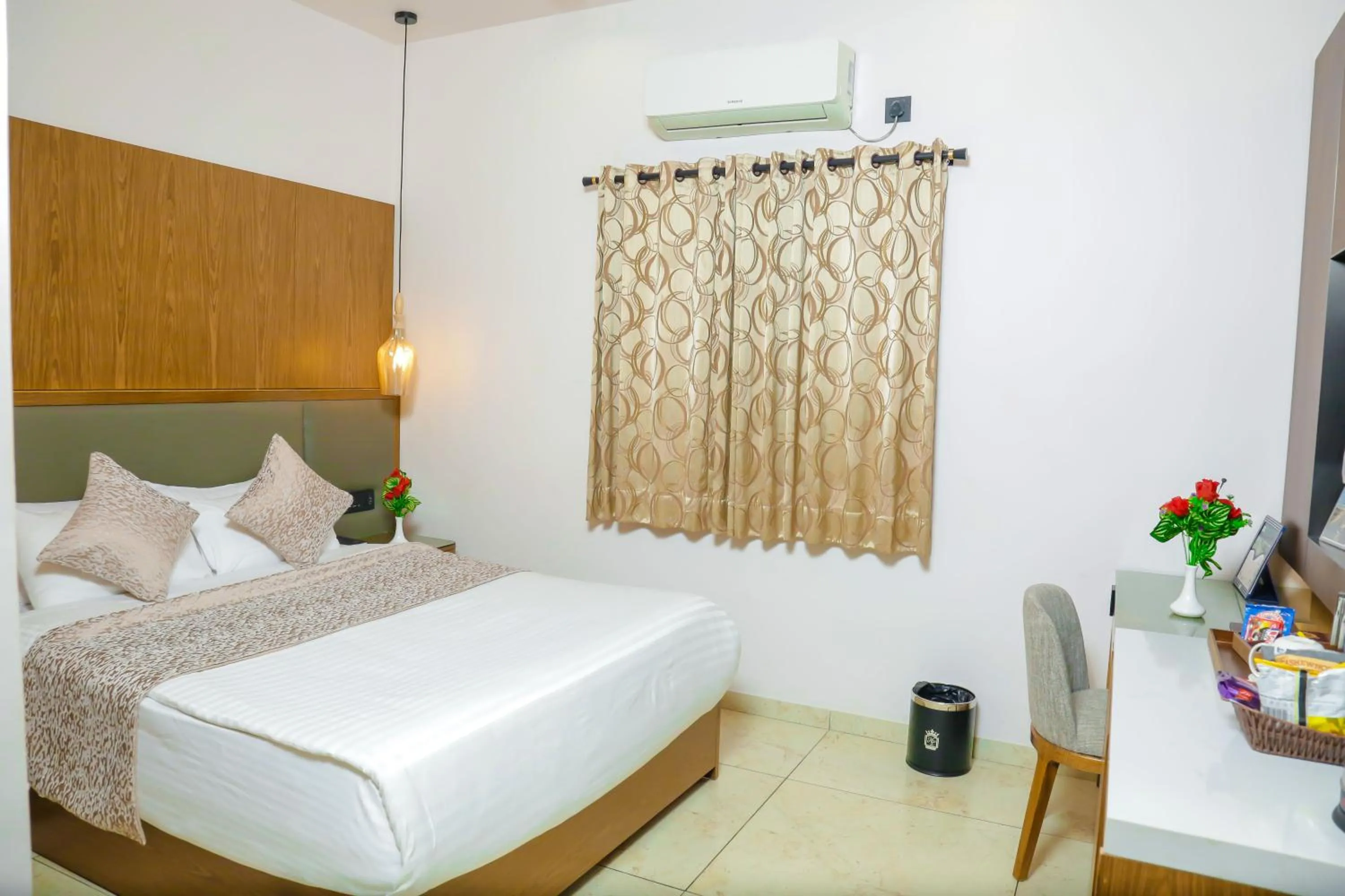 Bed in Hotel Lubumbashi