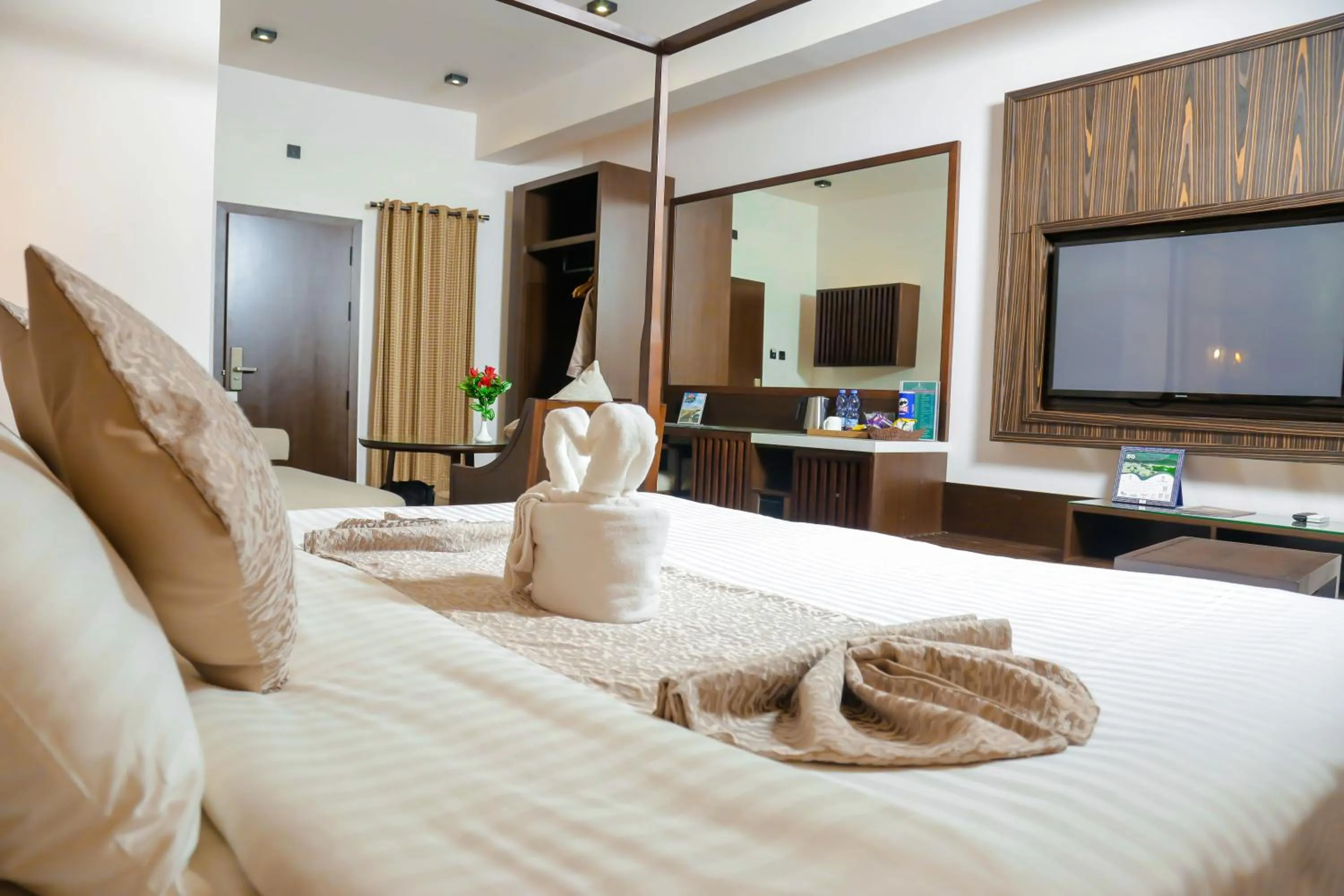 VIP, Bed in Hotel Lubumbashi