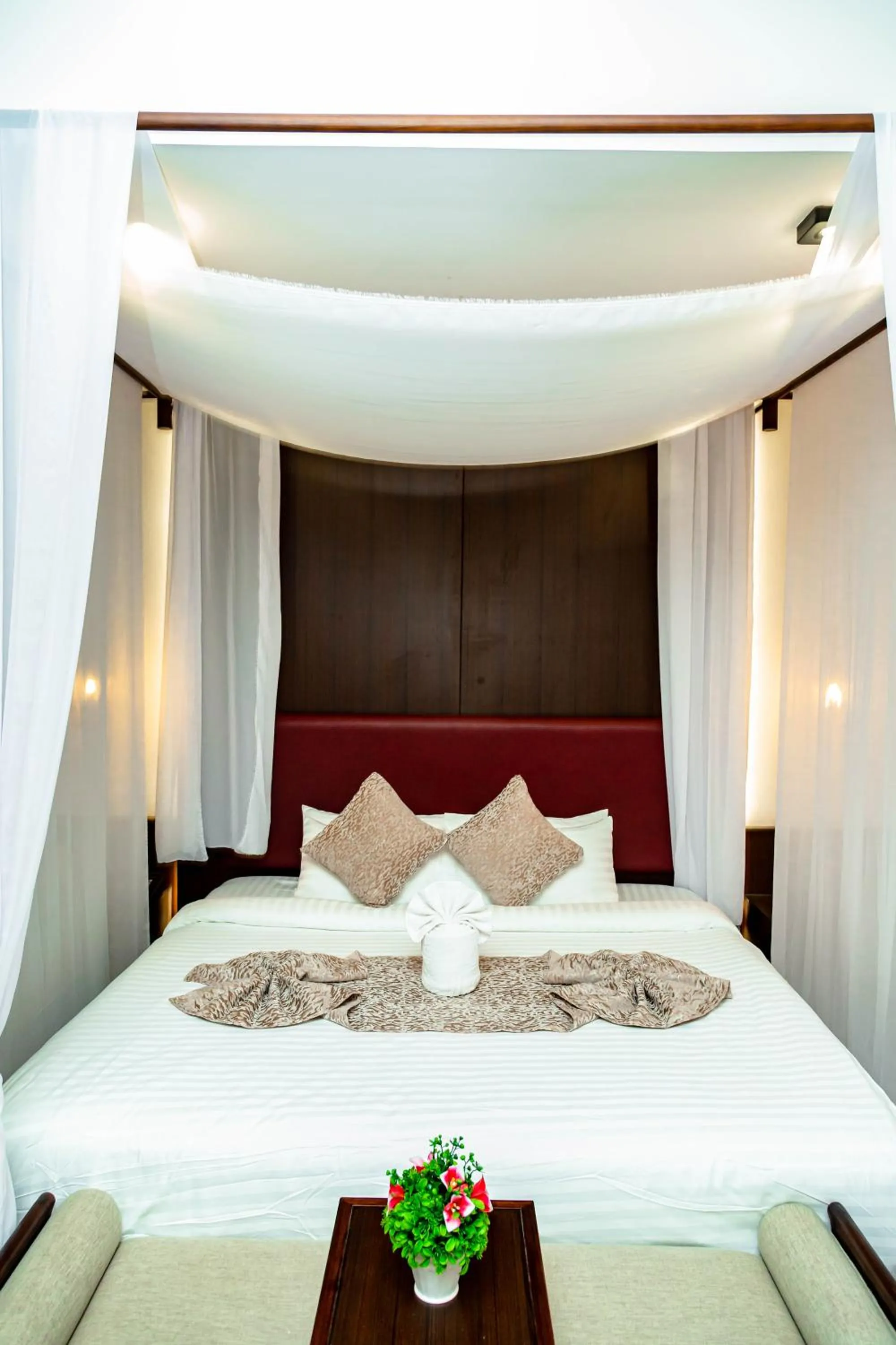 Bed in Hotel Lubumbashi