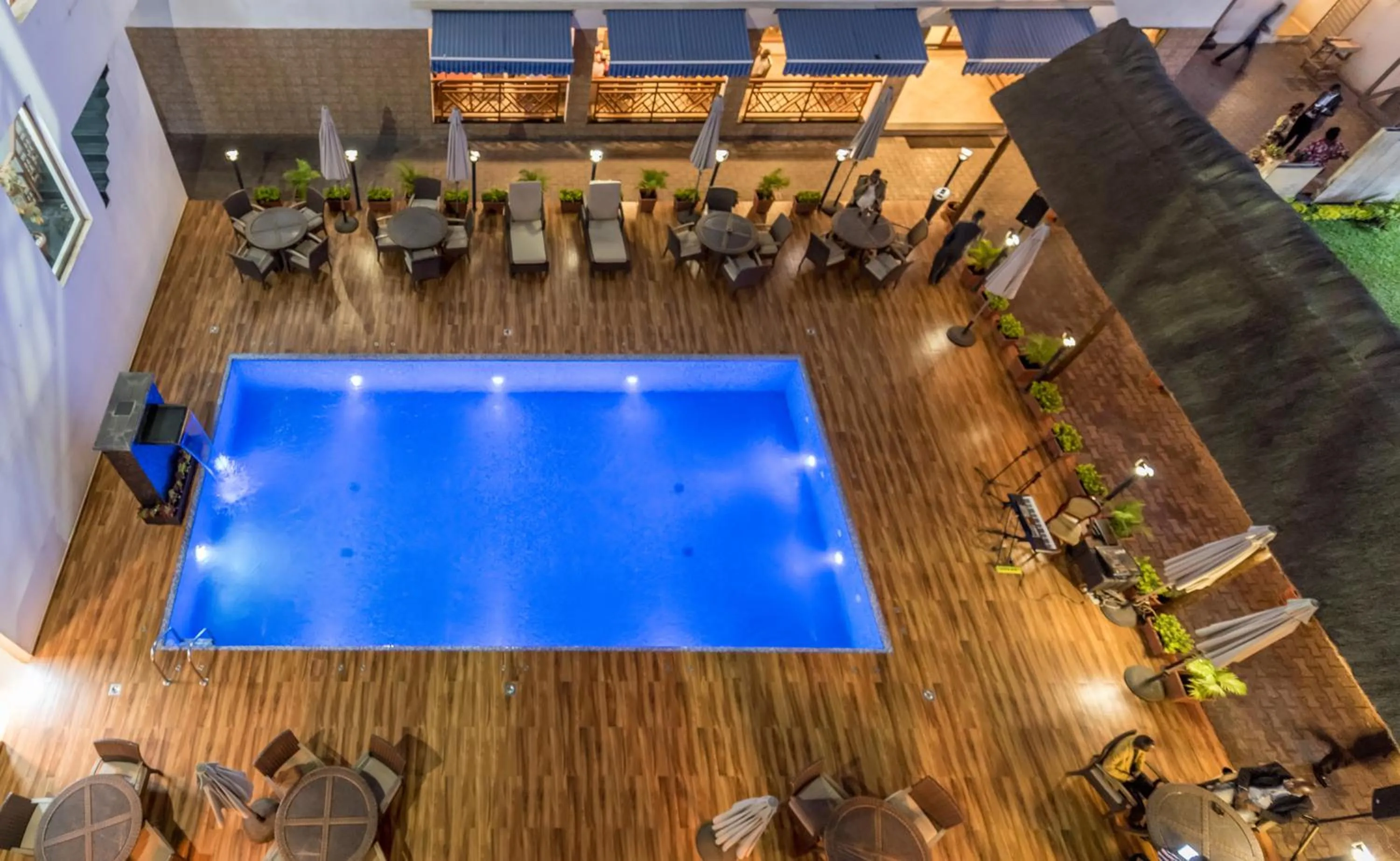 Swimming pool in Hotel Lubumbashi