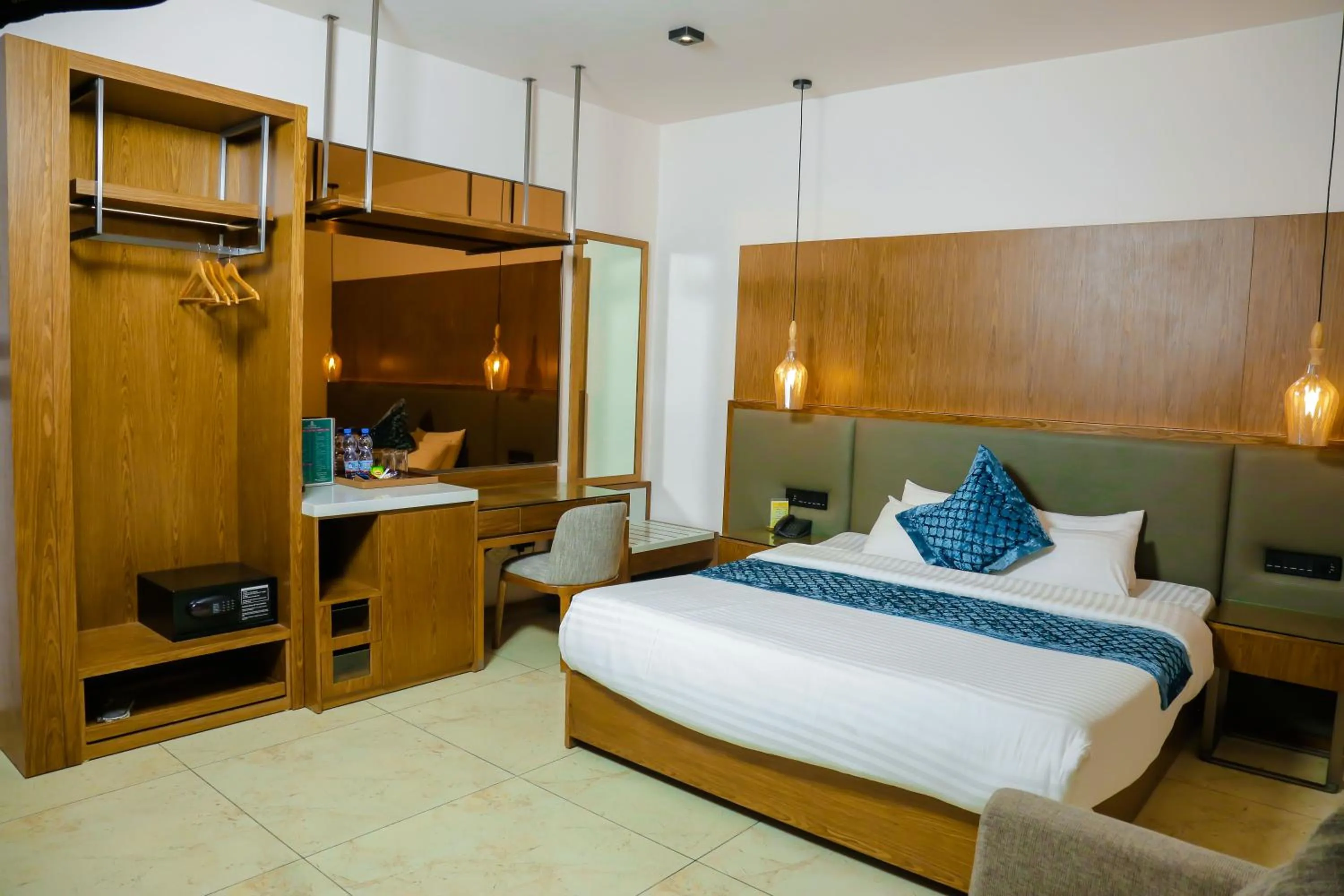 Bed in Hotel Lubumbashi